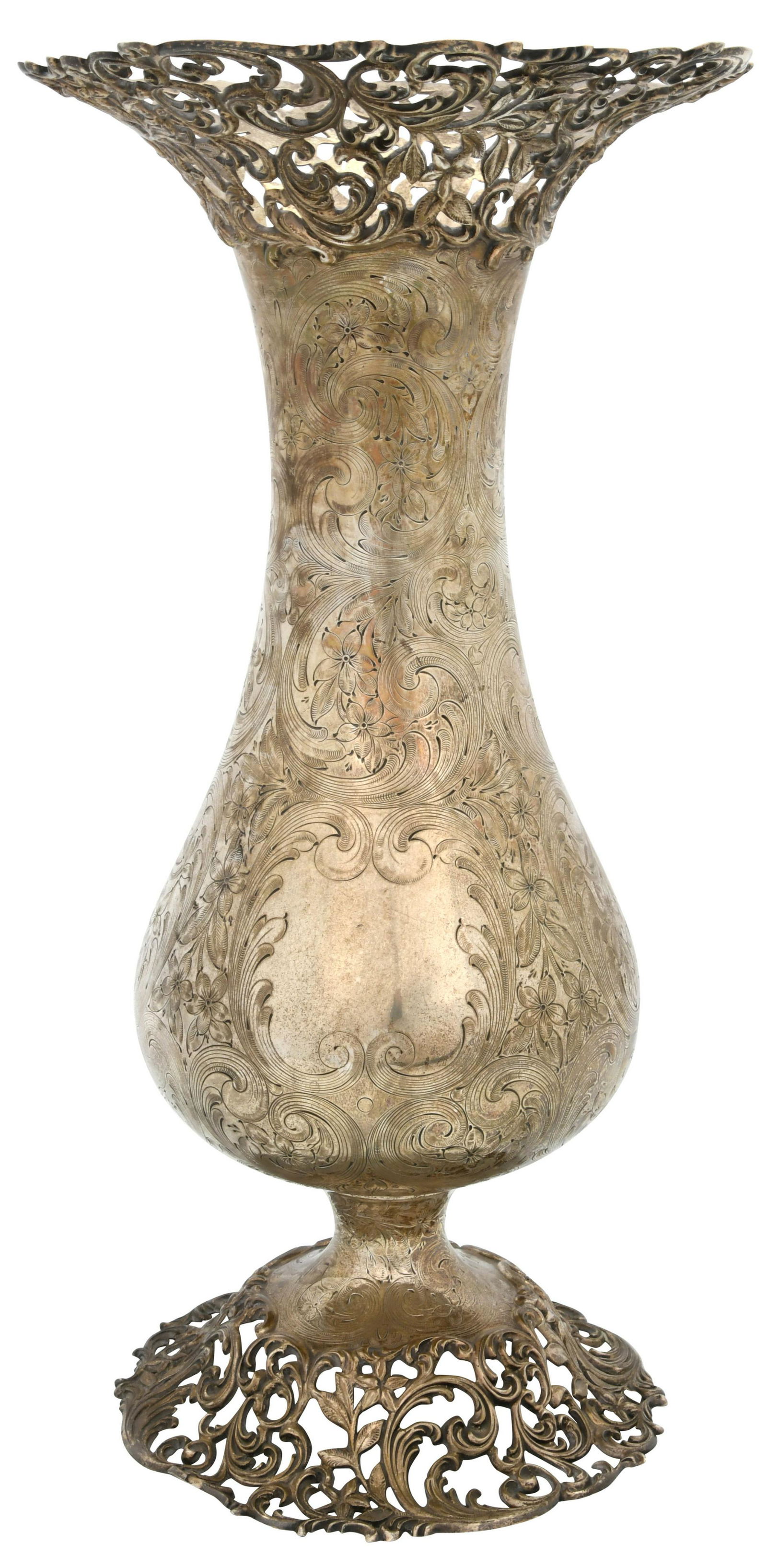 Bailey, Banks & Biddle Co. Sterling Silver Vase (1 of 9)