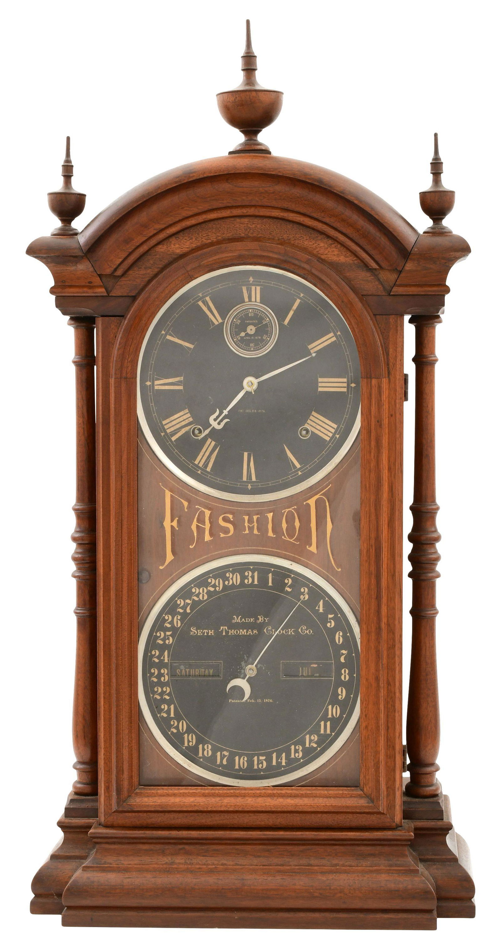 Southern Calendar Clock Co. "Fashion No. 6" Calendar (1 of 12)