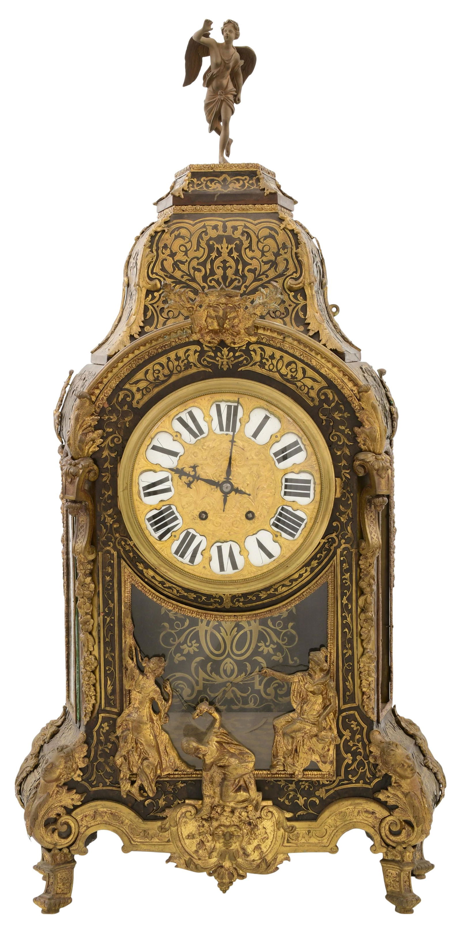 Large Boulle Style Clock with Sonnerie Strike (1 of 15)