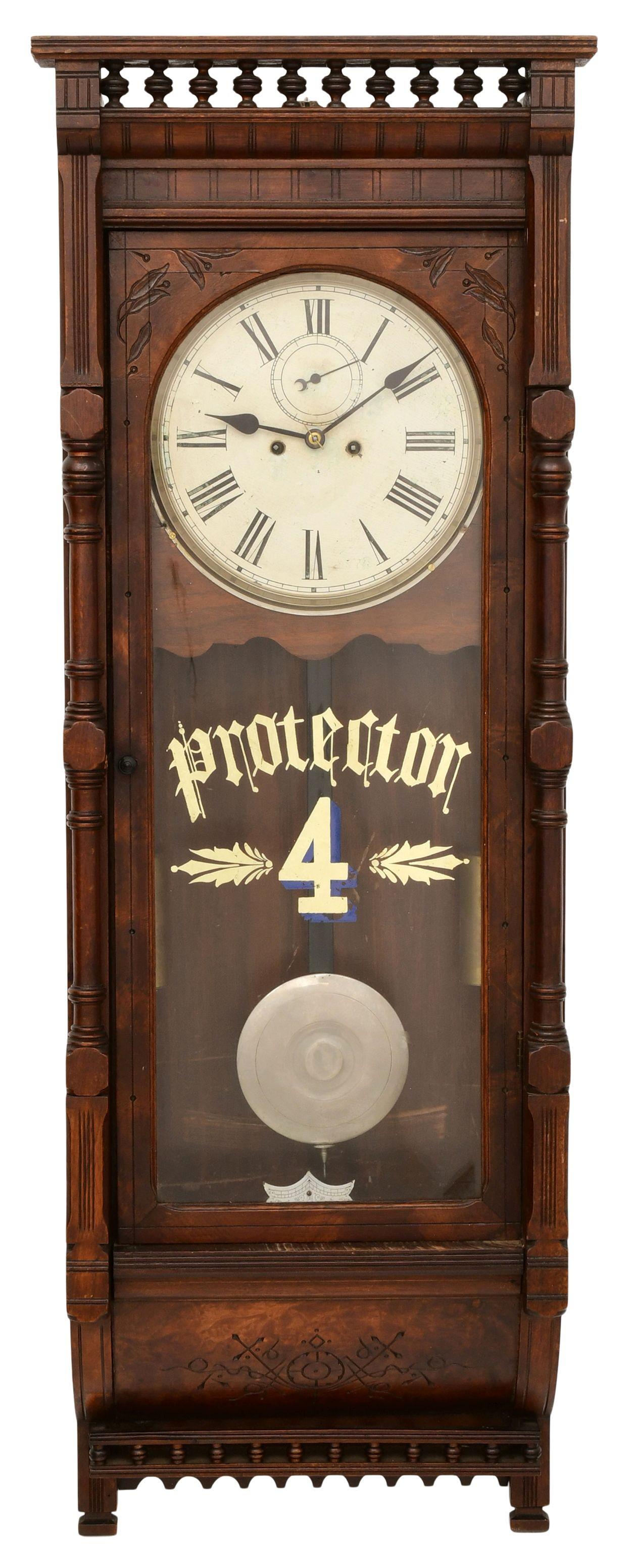 Waterbury "Rosedale" Regulator No. 4 Wall Clock (1 of 12)