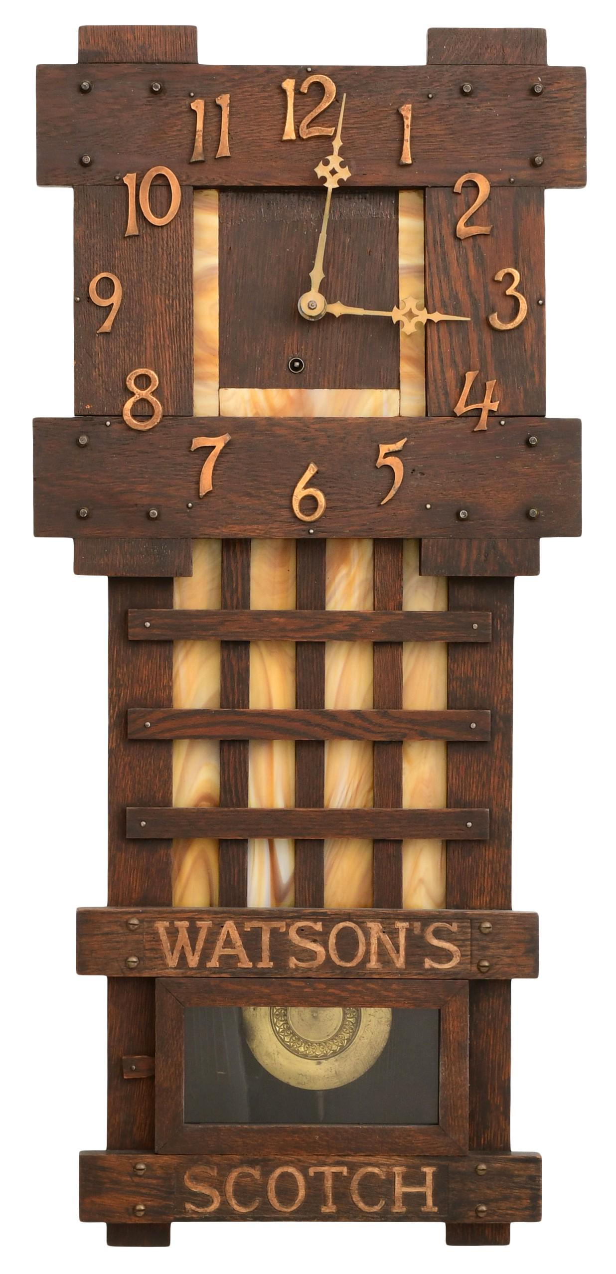 E. Ingraham & Co. "Watson's Scotch" Advertising Wall (1 of 10)