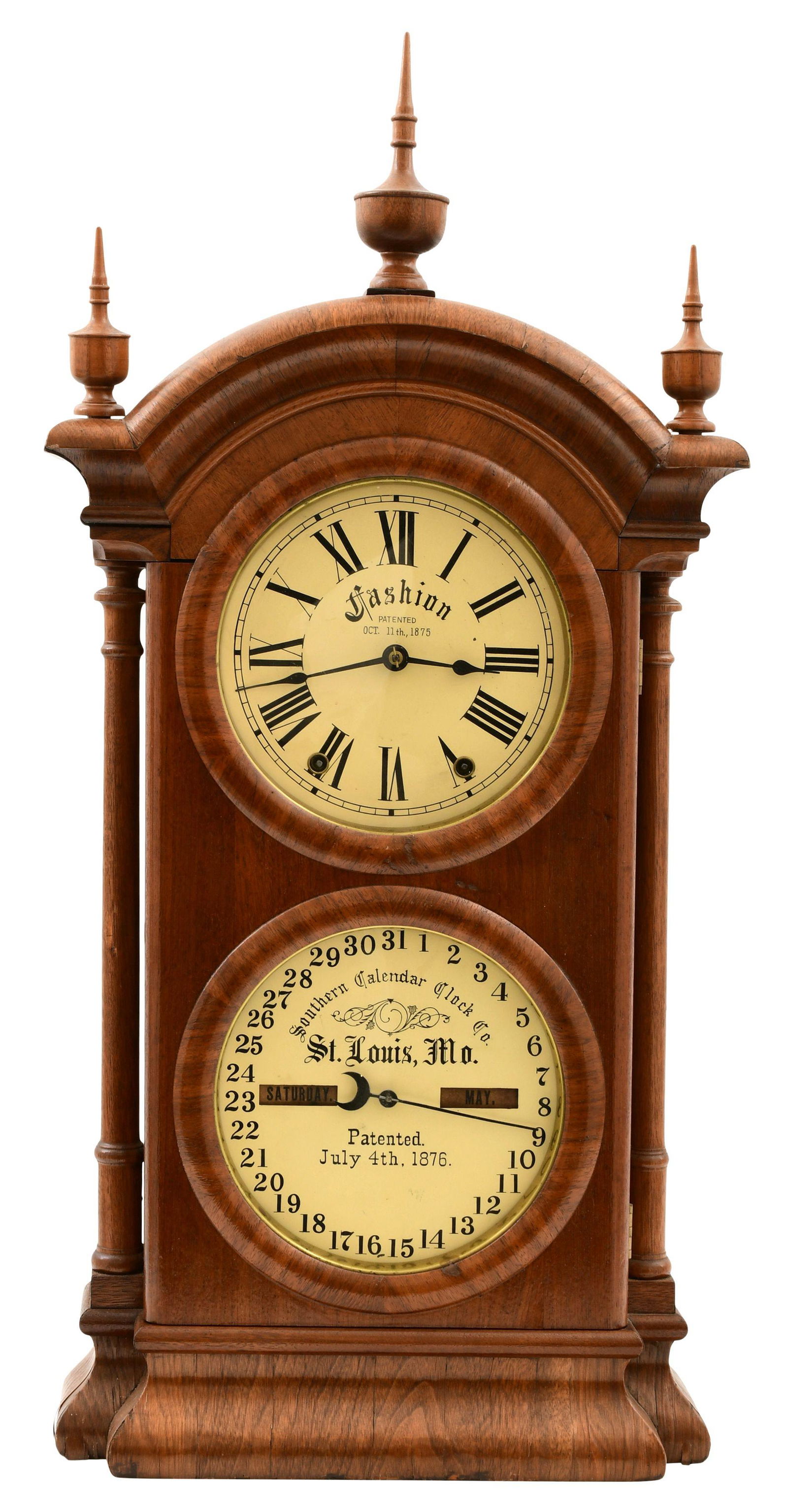 Southern Calendar Clock Co. "Fashion No. 2" Calendar (1 of 13)