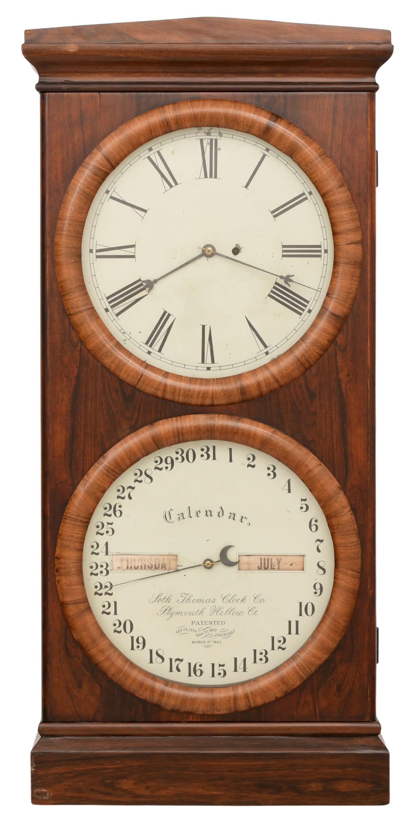 Seth Thomas Office Calendar No. 2 Shelf Clock (1 of 15)