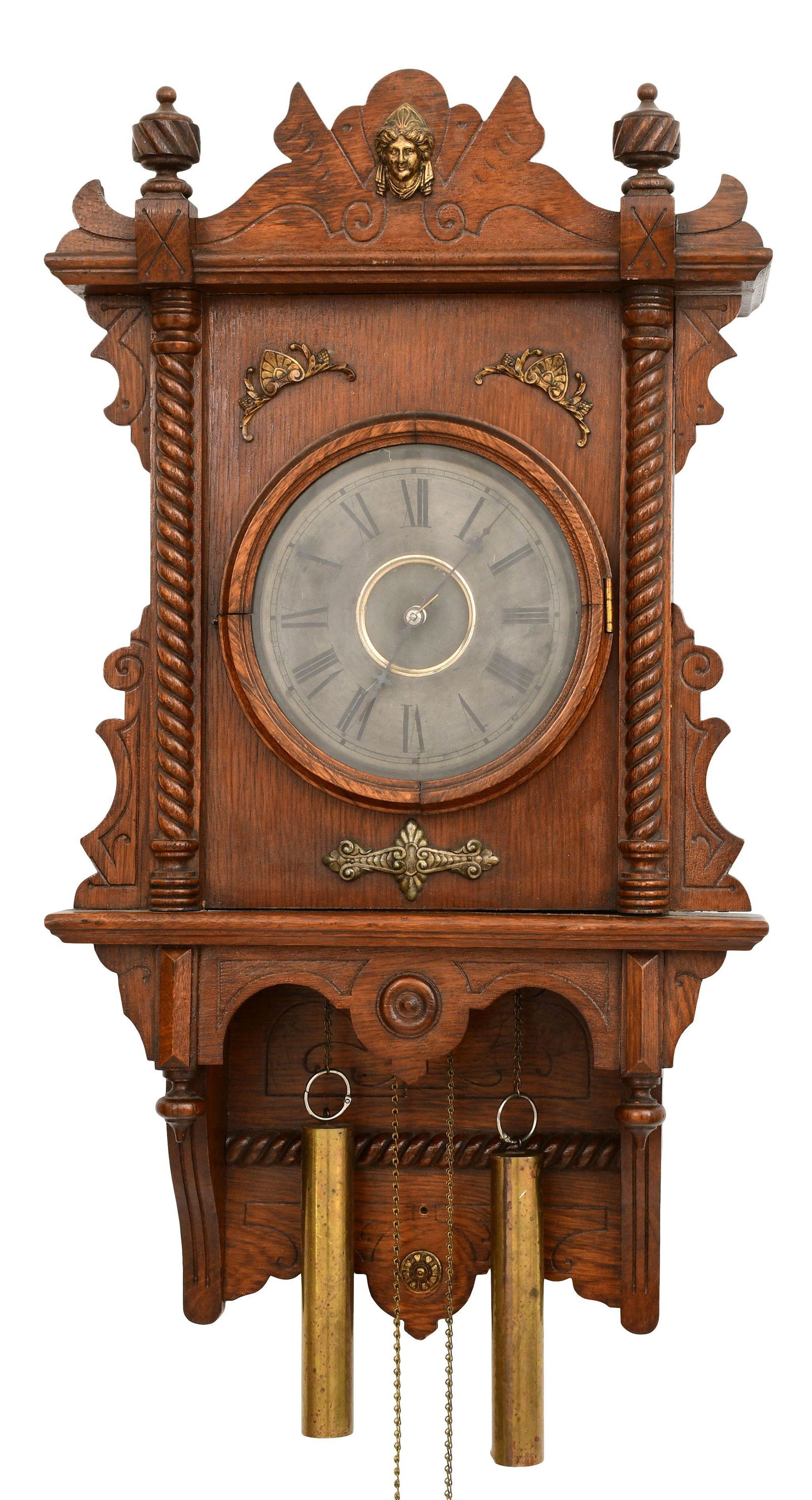 Waterbury Clock Co. Wall Hanging Clock (1 of 9)