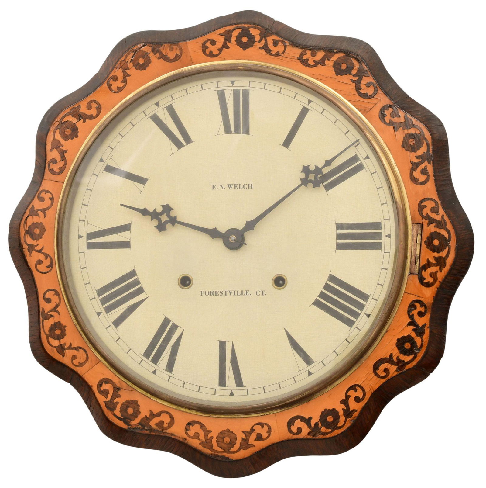 E.N. Welch "Anglo-American" Gallery Clock (1 of 8)