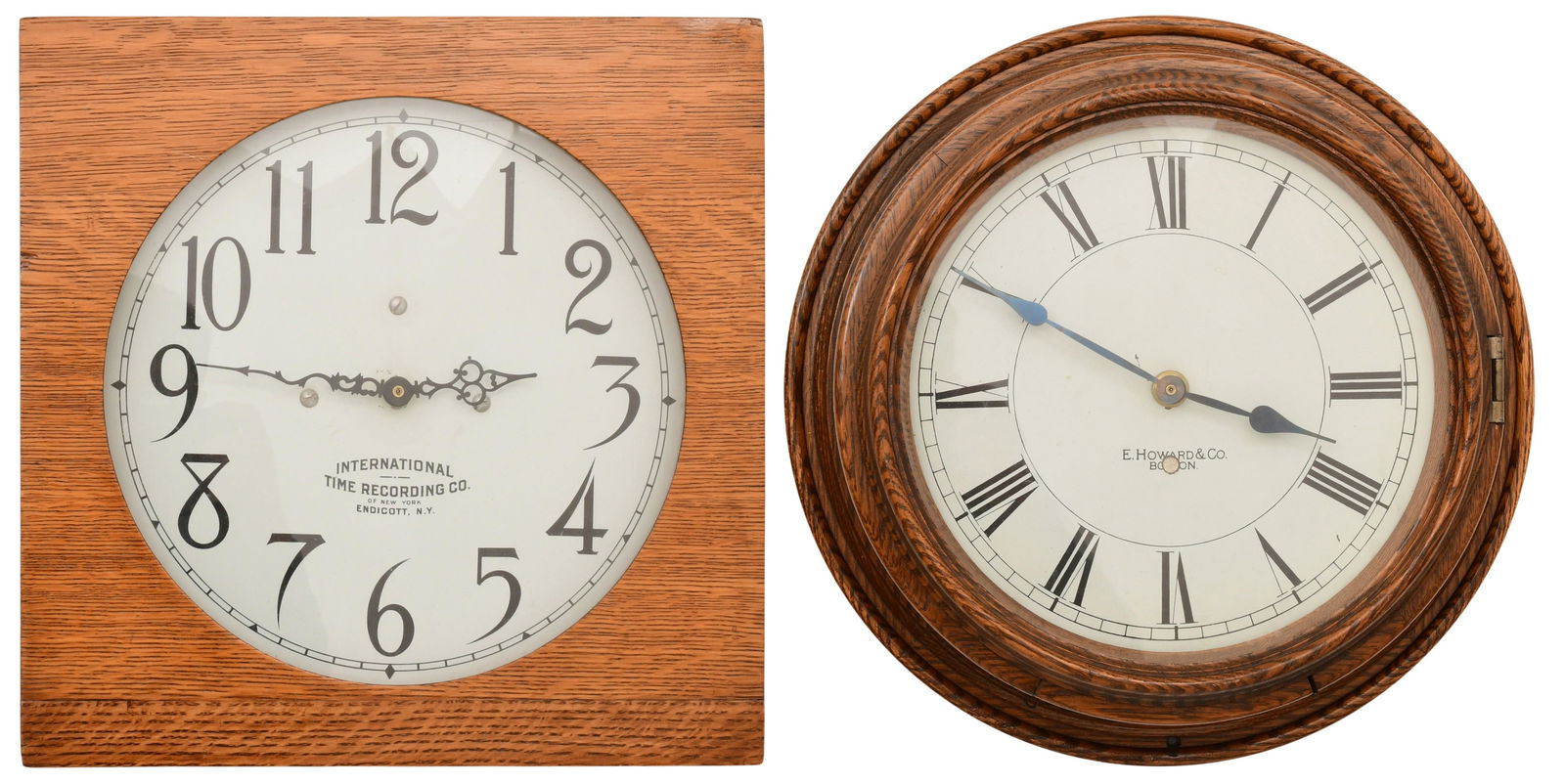Two Slave Clocks, E. Howard & Co. and International (1 of 13)