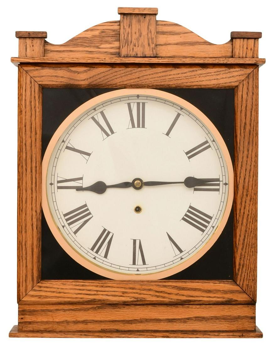 Gilbert "Corridor" Square Gallery Clock (1 of 10)