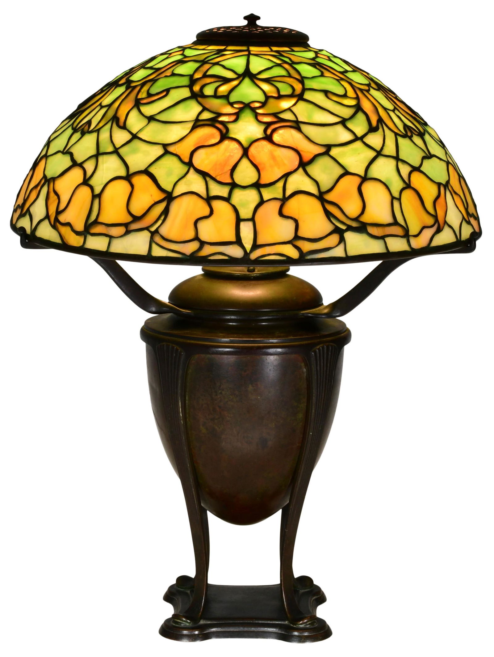 Tiffany Studios "Bellflower" Table Lamp (1 of 11)