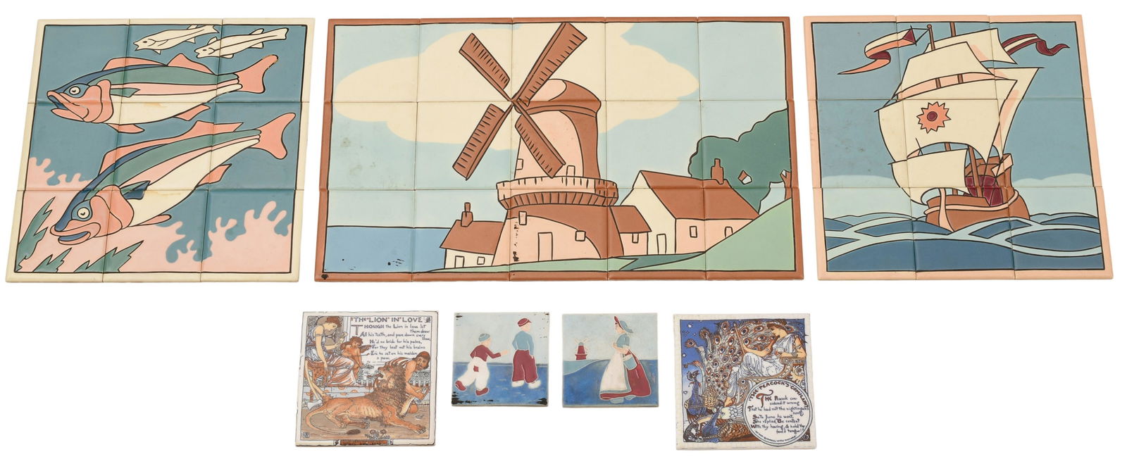 American Pottery Tiles & Tile Sets (1 of 14)