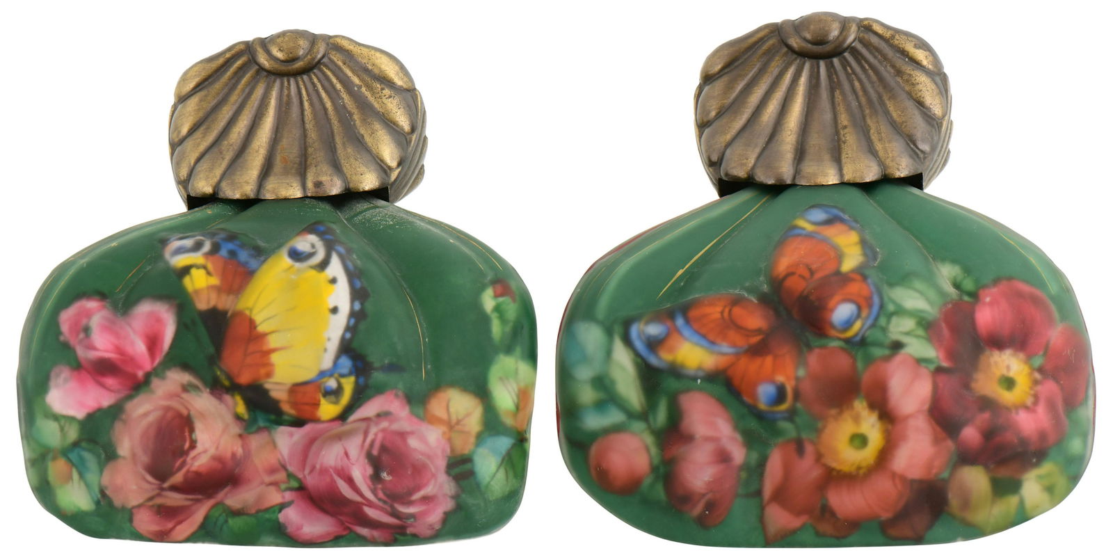 A Pair of Pairpoint Puffy "Butterfly" Sconces (1 of 6)