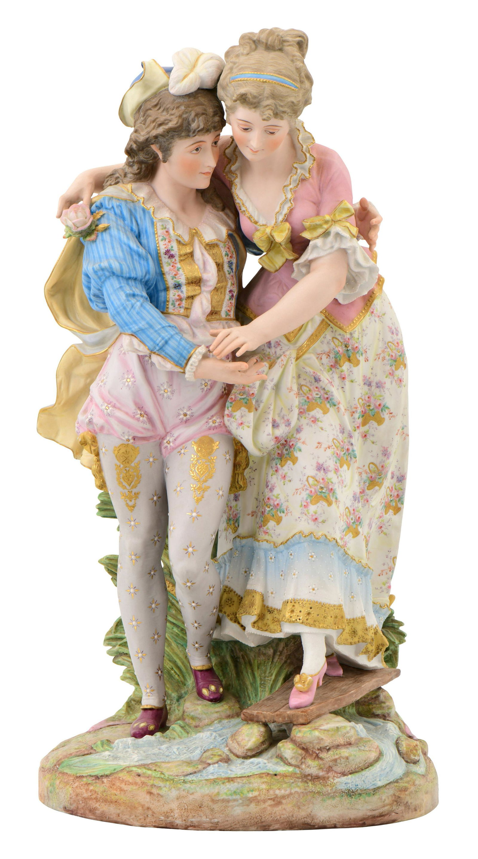 Vion & Baury Porcelain Grouping of Two Women (1 of 12)