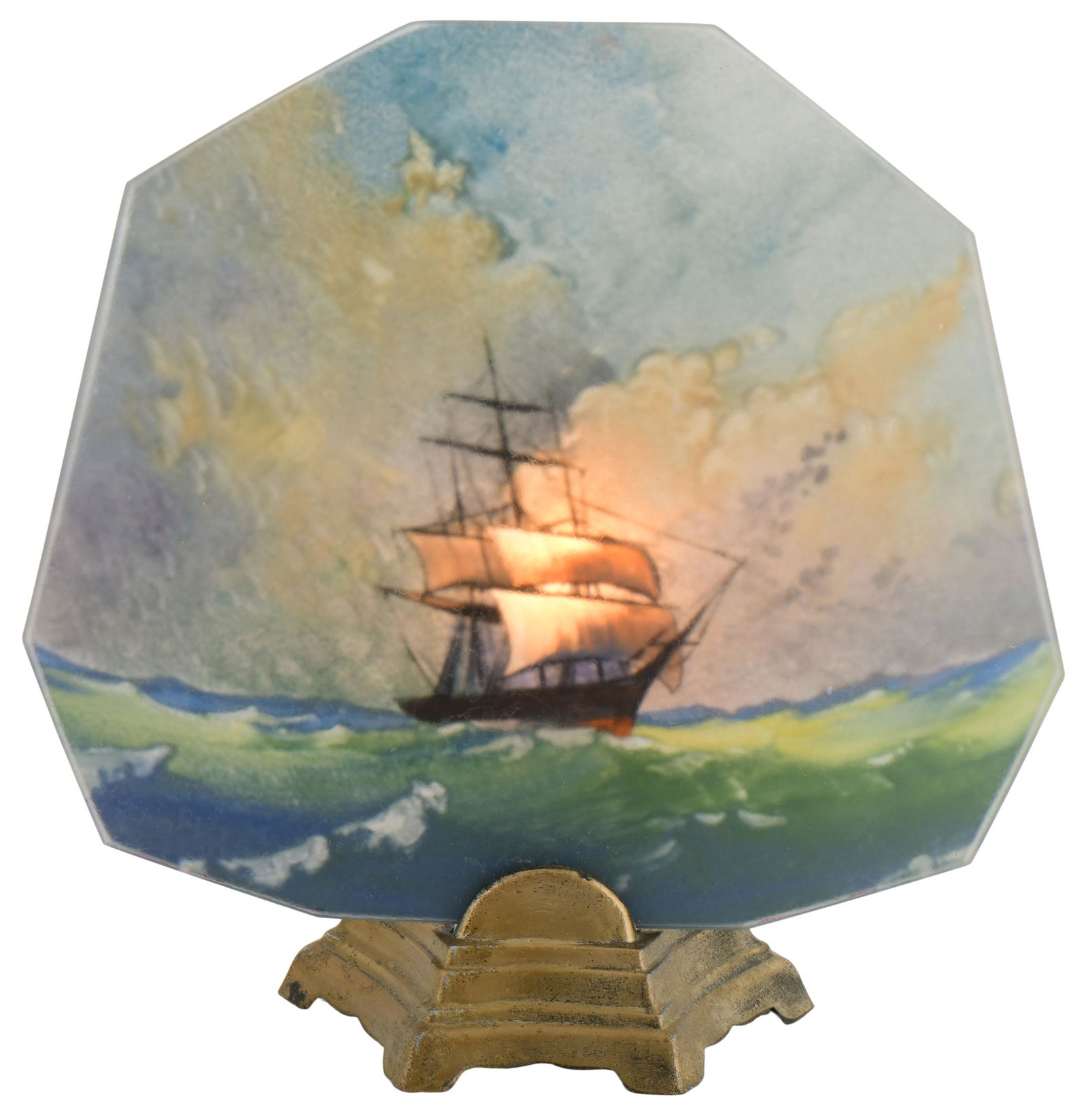 Pairpoint Seascape Radio Lamp (1 of 6)