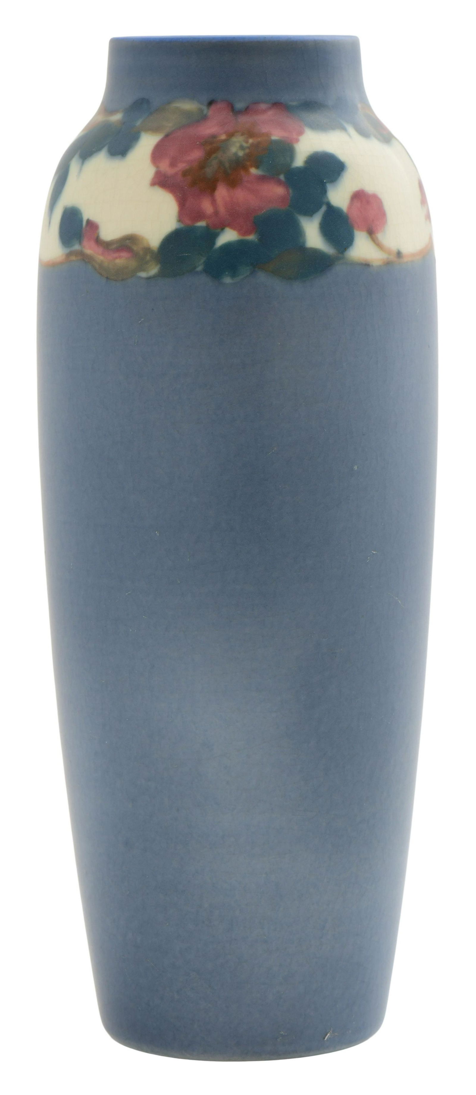 Rookwood Pottery Vellum Floral Vase Decorated by Frederick Rothenbusch (1 of 4)