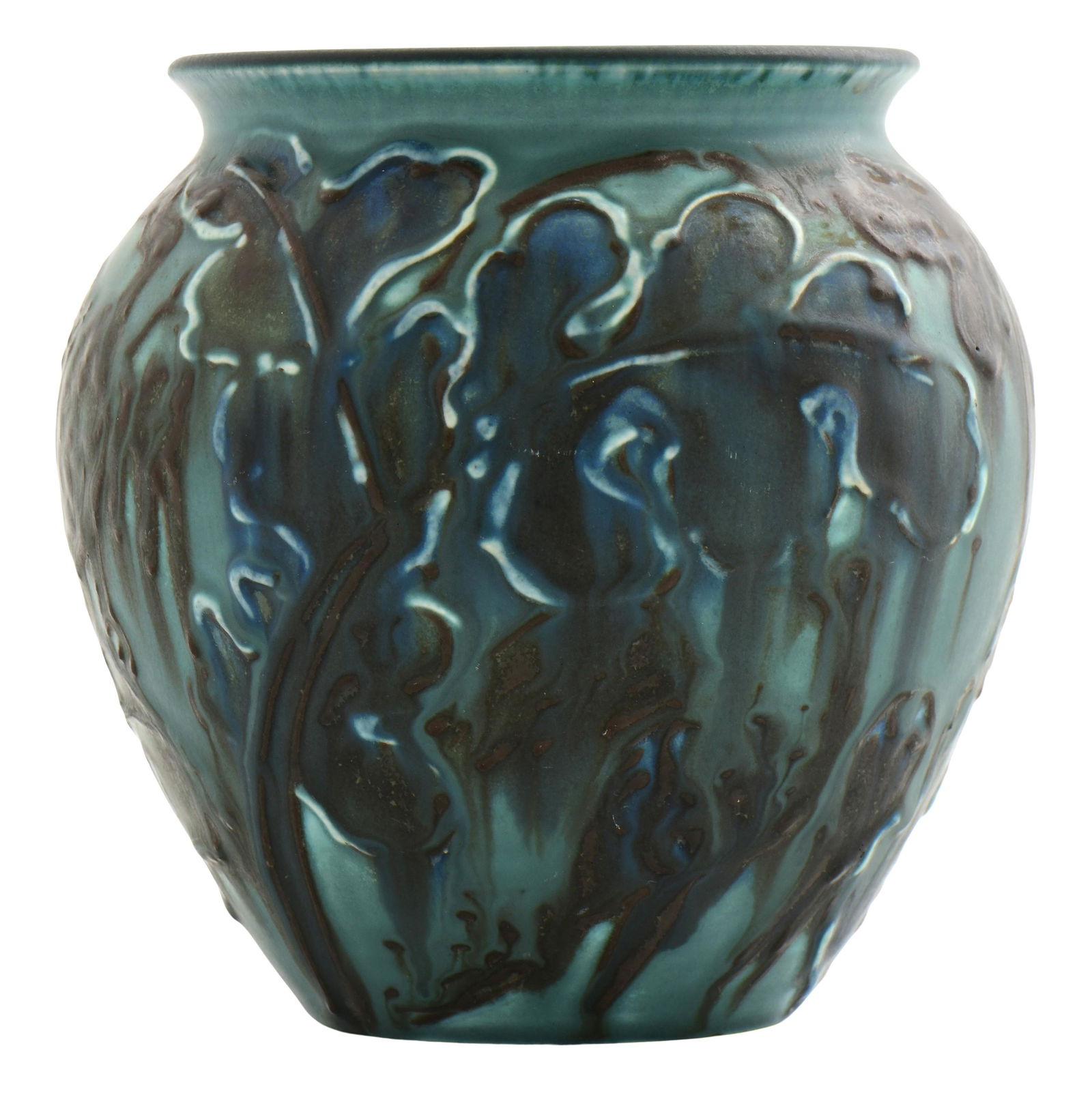 Rookwood Pottery "Bird & Foliate" Vase Decorated by Elizabeth Barrett (1 of 5)