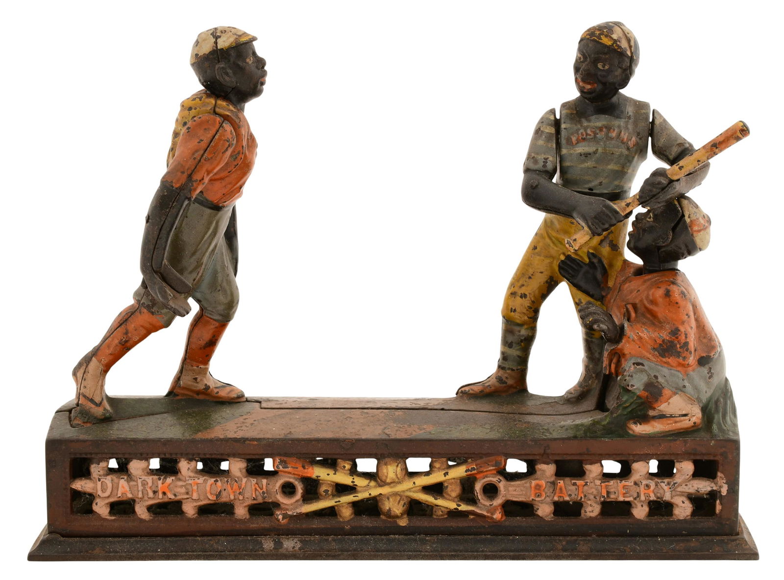 J. & E. Stevens "Dark Town Battery" Mechanical Bank (1 of 11)