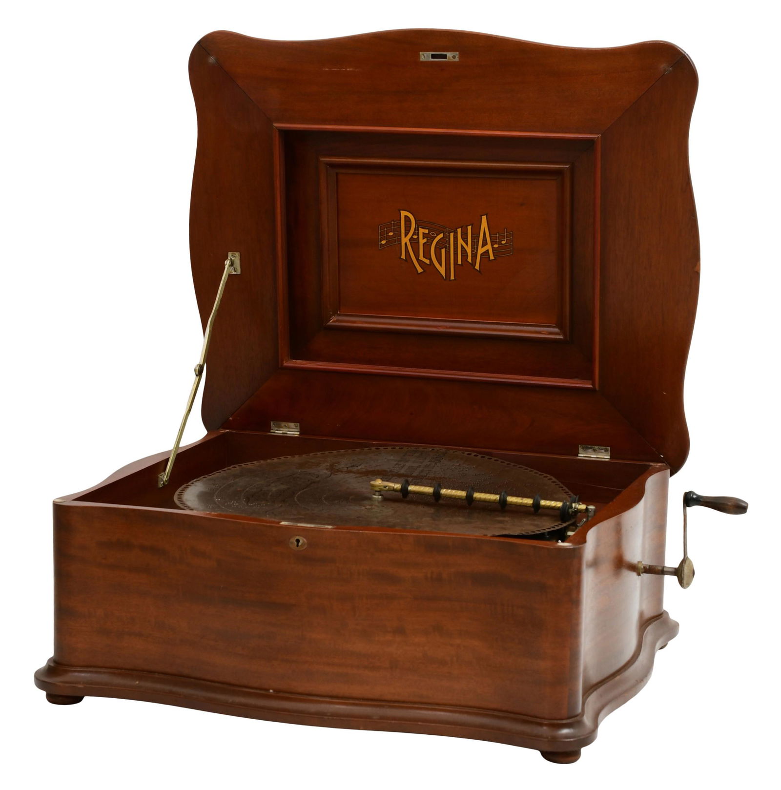 Regina "Serpentine" Disc Music Box (1 of 10)