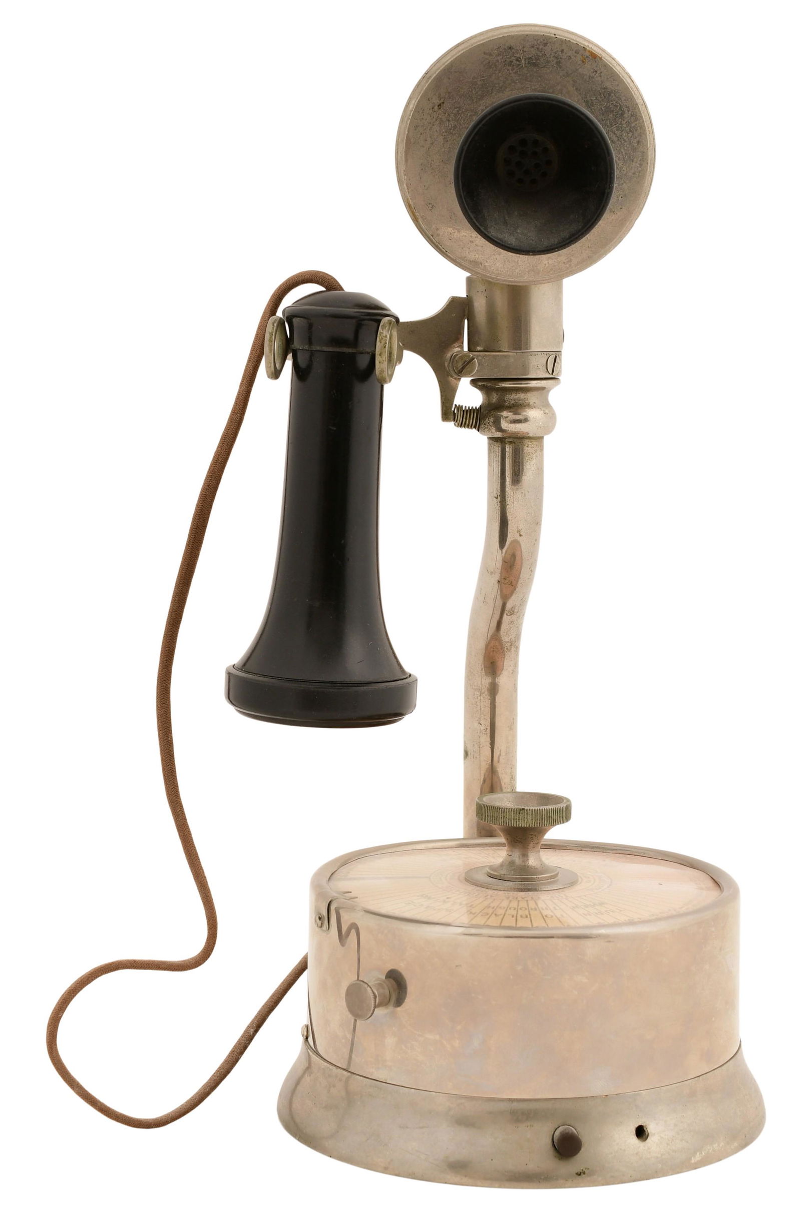 The Clark Automatic Telephone Switchboard Co. Candlestick Phone with Receiver (1 of 6)