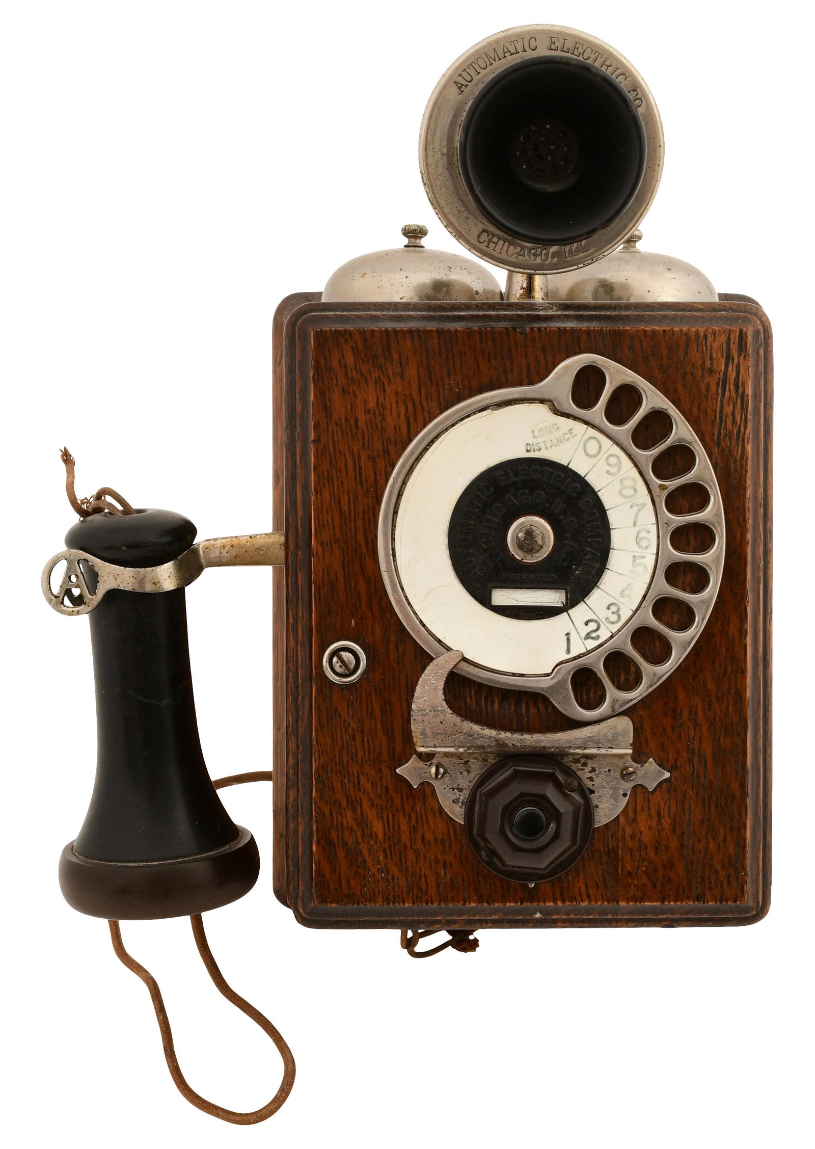 Automatic Electric Co. Wall Phone with Dial & Receiver (1 of 11)