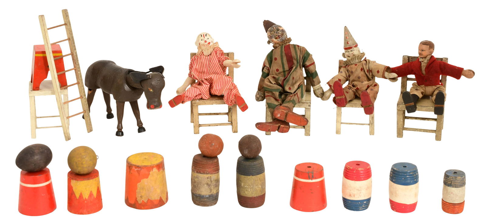 Lot of Schoenhut Circus Figures & Items (1 of 8)