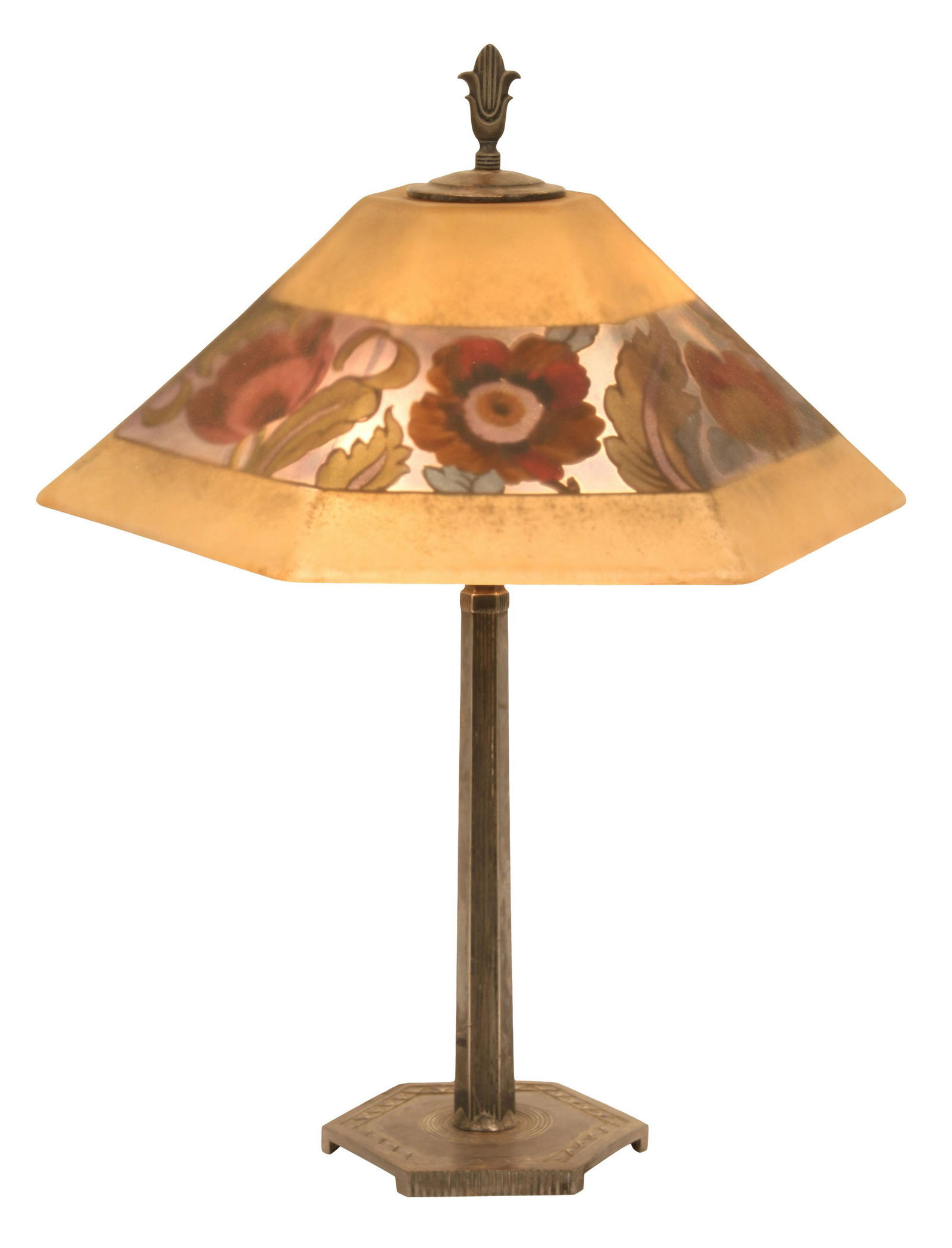 Pairpoint Floral Table Lamp (1 of 14)