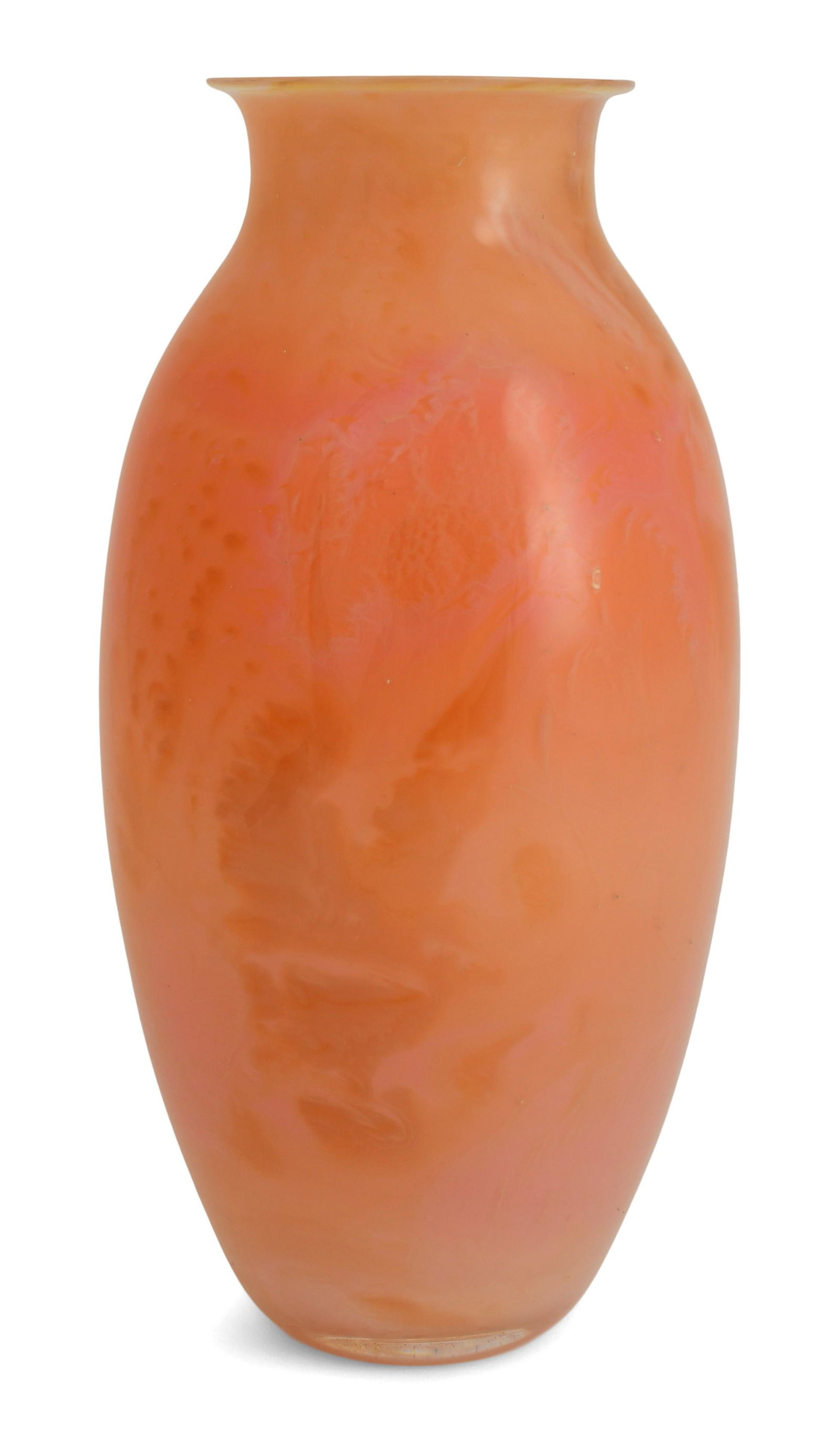 Josh Simpson Peach Glass Vase (1 of 6)