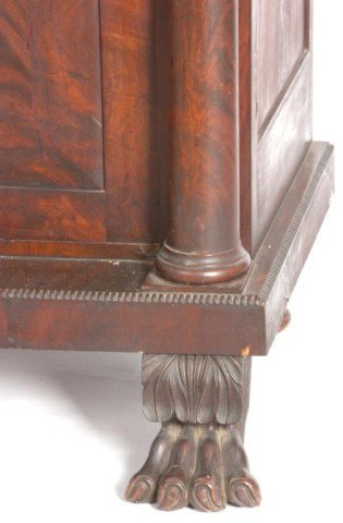 Lg. Mahogany Empire Sideboard - 3