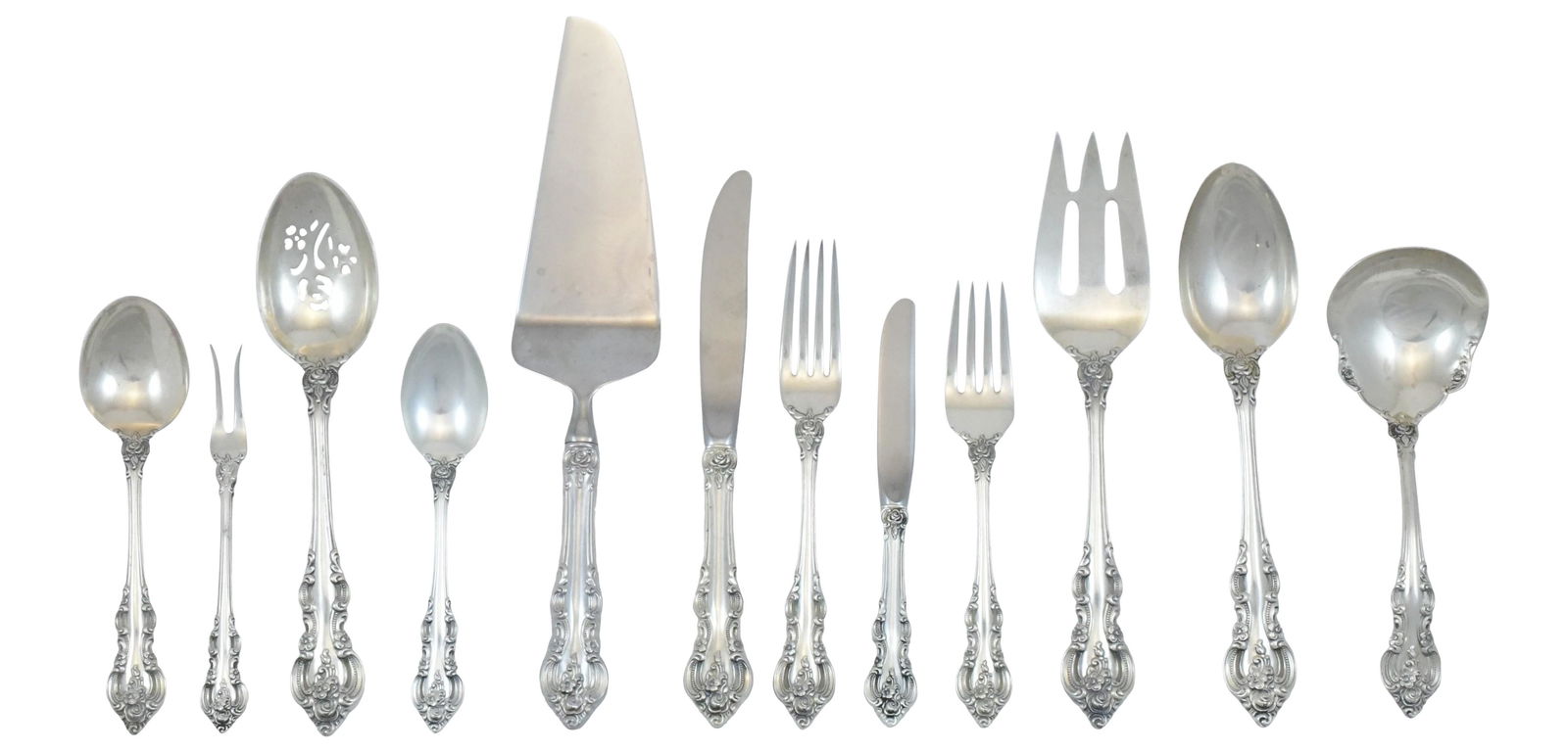 Towle Sterling Silver "El Grandee" Flatware Set, 88 Pieces (1 of 8)