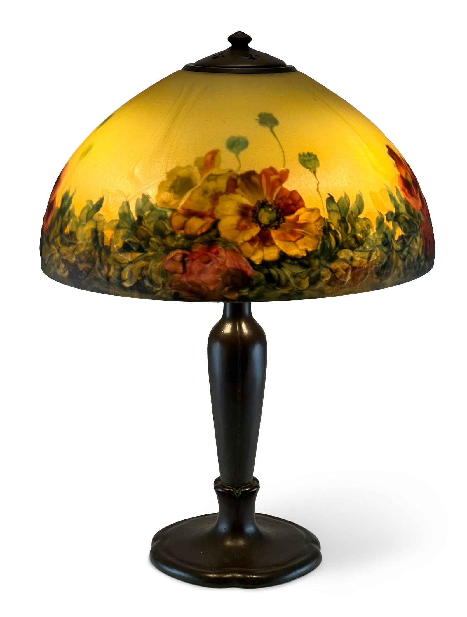 Handel "Molded Poppy" Table Lamp (1 of 7)