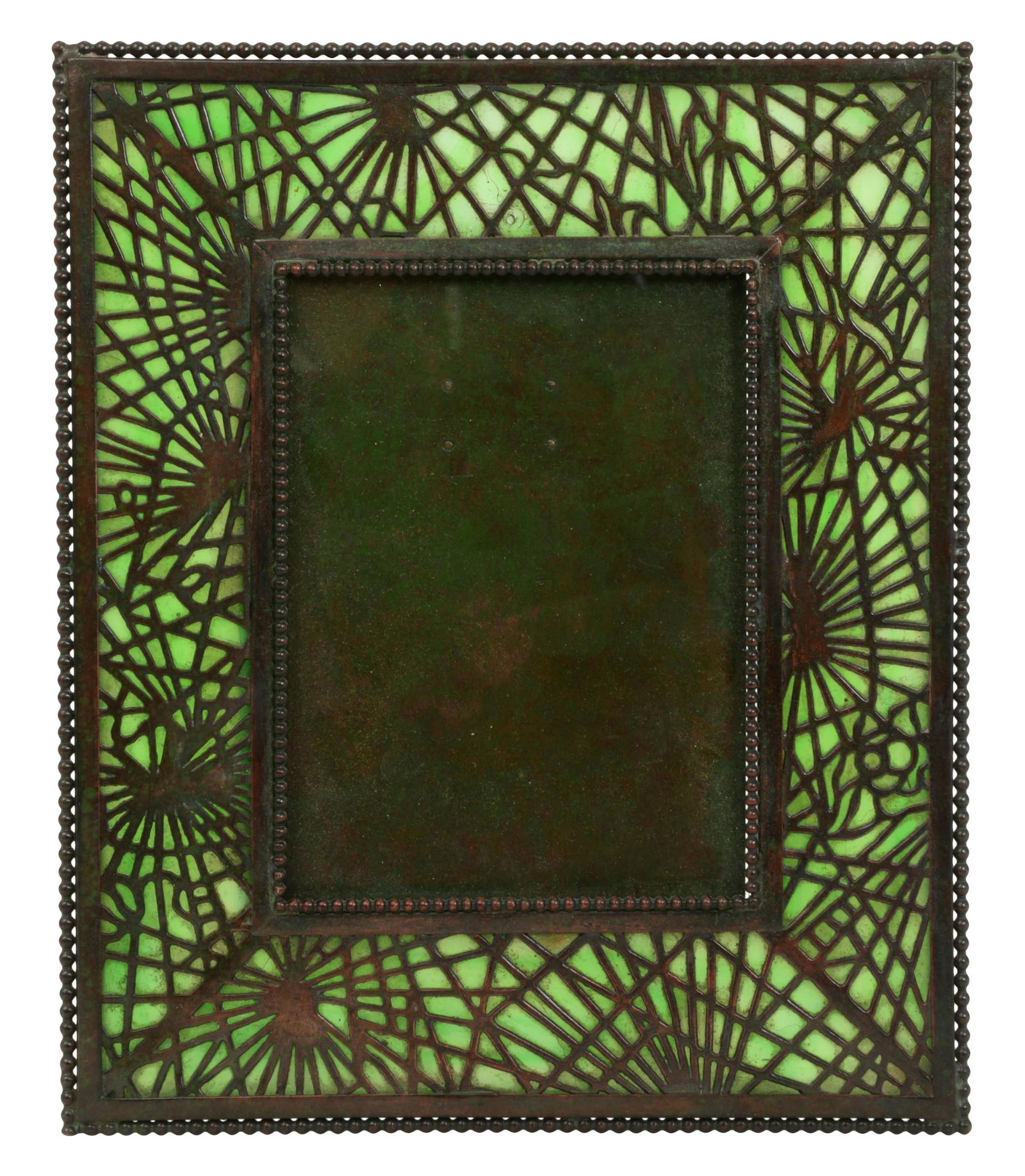 Tiffany Studios "Pine Needle" Picture Frame (1 of 5)