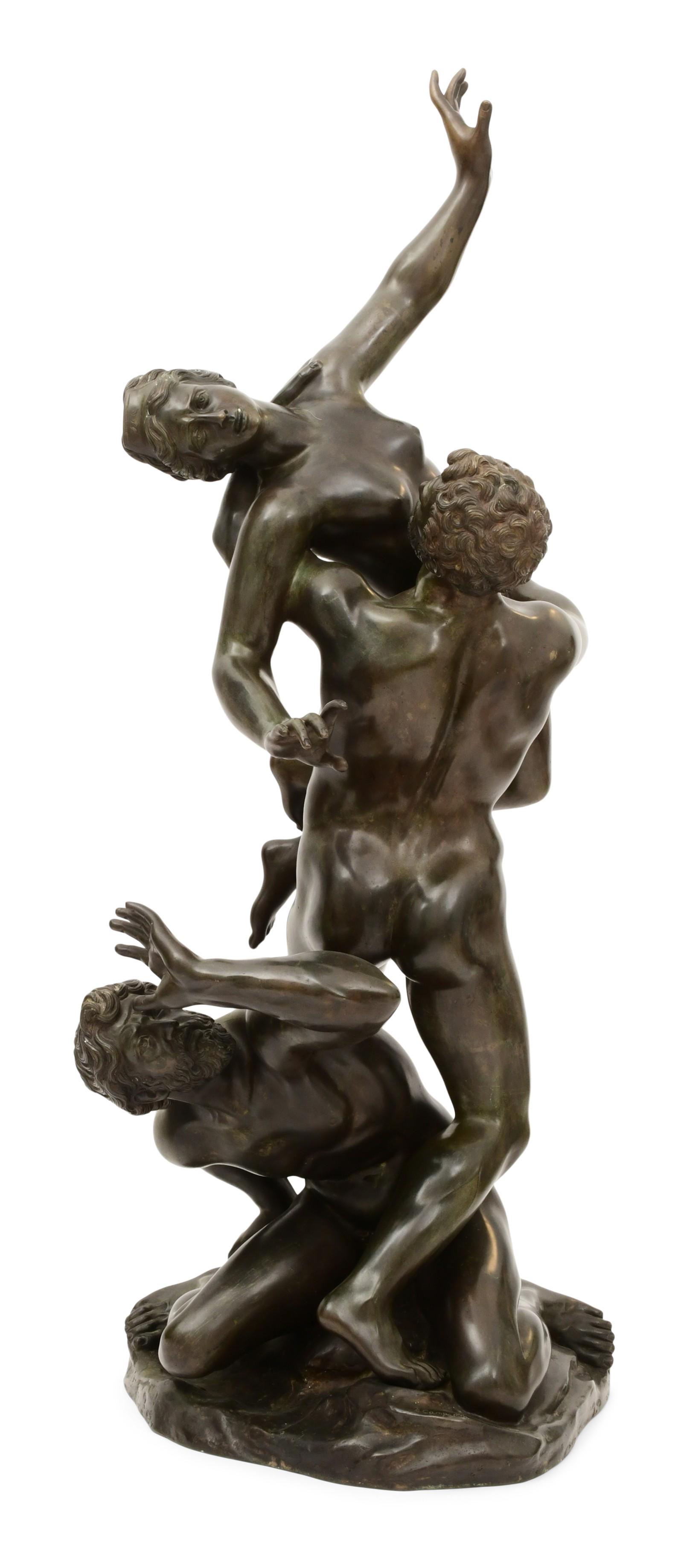 Tommaso Campajola (Italian, 19th/20th Century), "Abduction of the Sabine Women" (1 of 11)