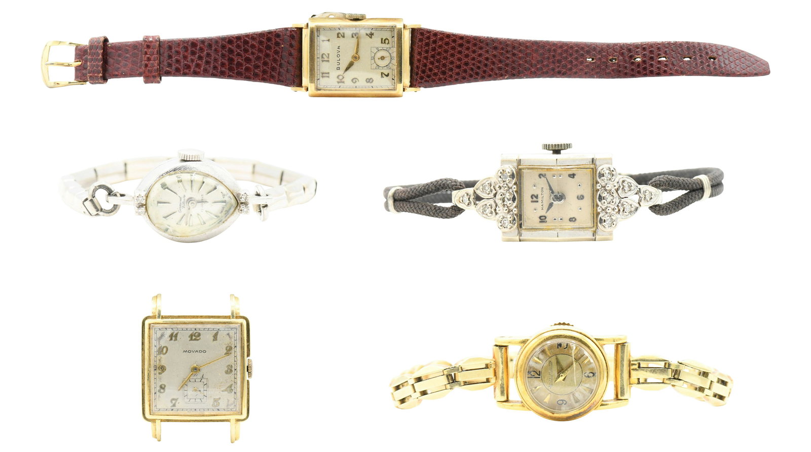 Group of 14K Gold Watches (1 of 1)