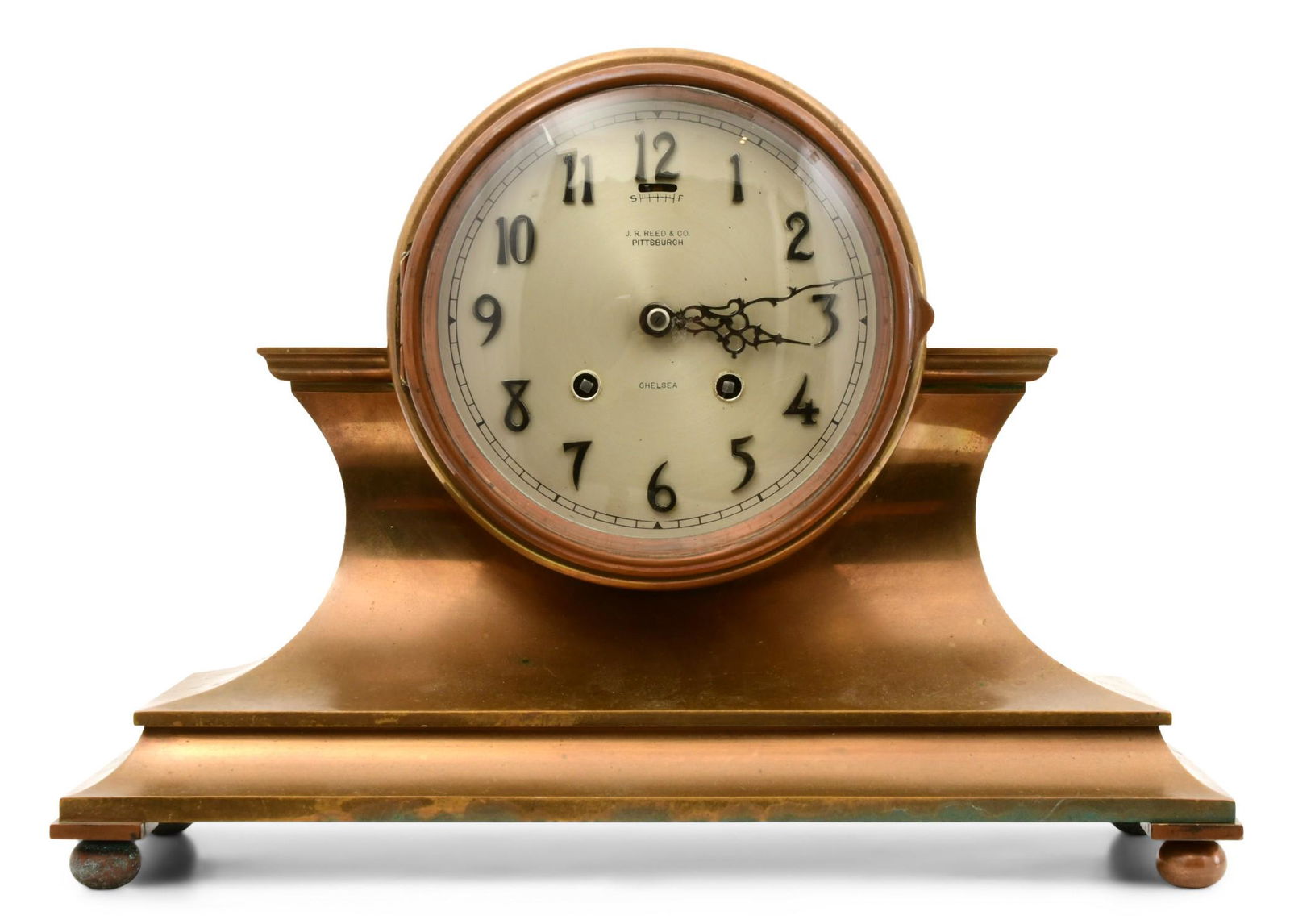 Chelsea Clock Co. "Tambour No. 1" Mantel Clock (1 of 7)