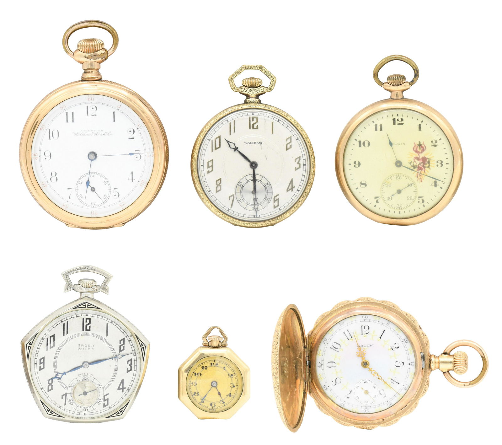 Group of Pocket Watches (1 of 1)