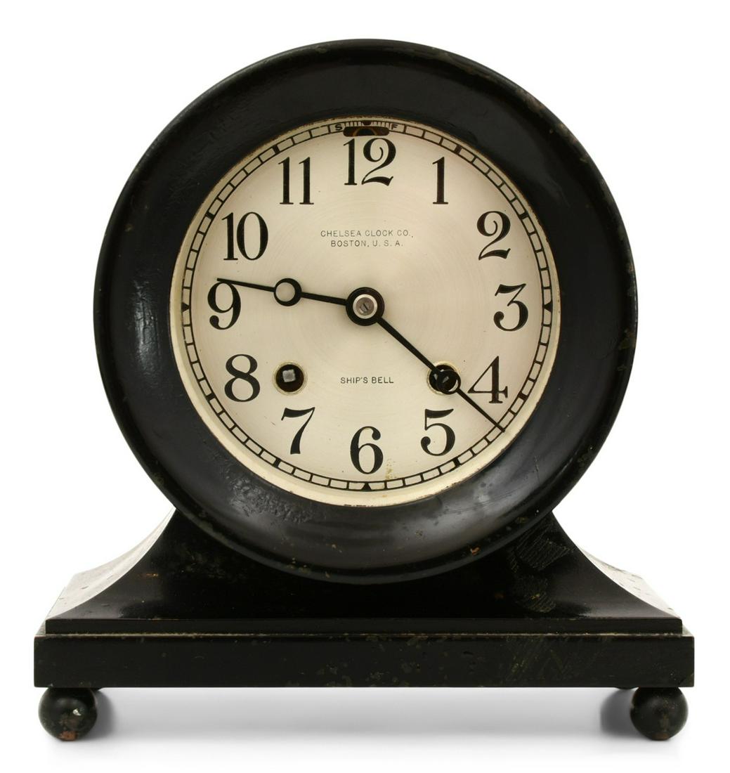 Chelsea Clock Co. "Base & Ball" Ship's Bell Clock (1 of 10)