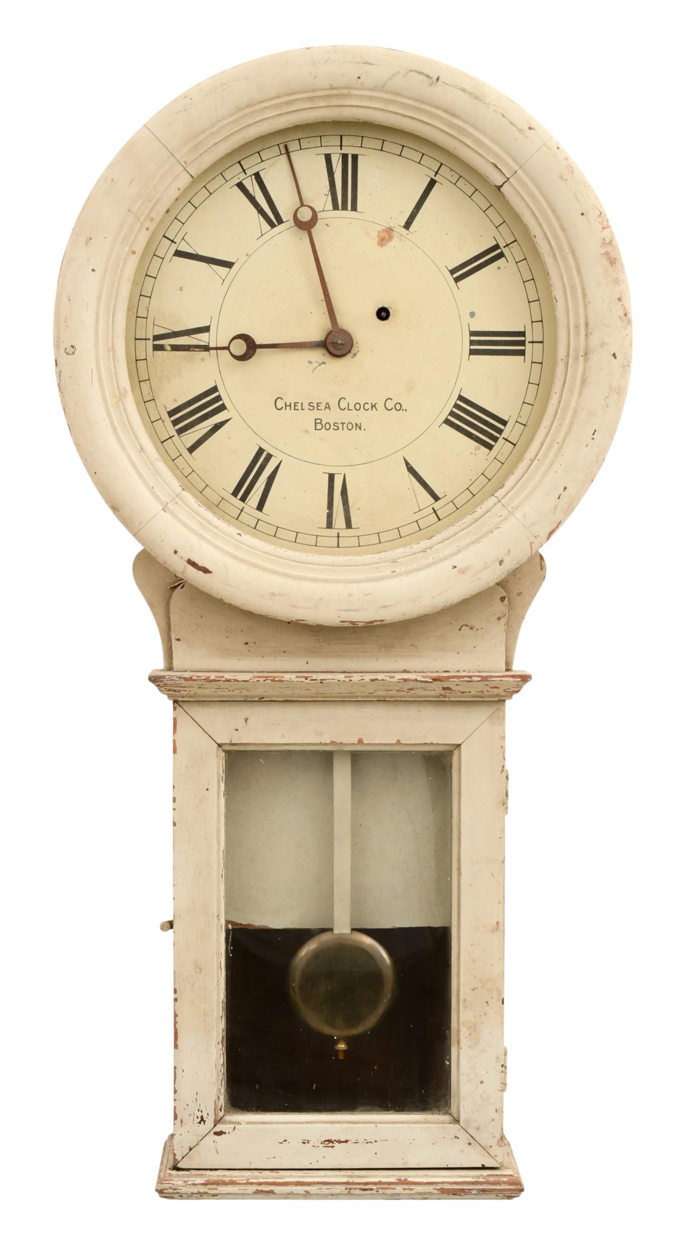 Chelsea Clock Co. Regulator No. 1 Wall Clock (1 of 7)