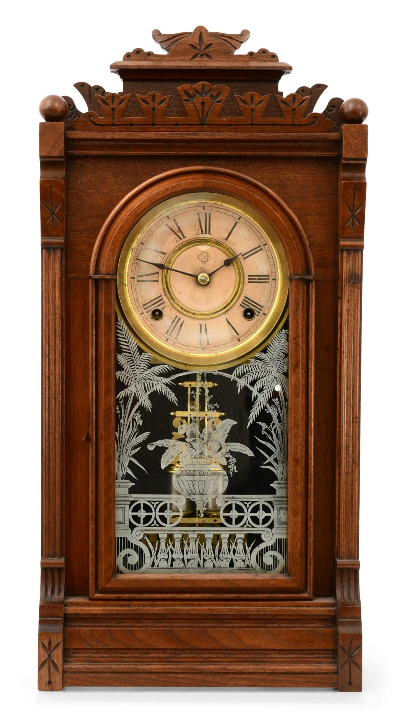 Ansonia Clock Co. "Lima" Mantel Clock (1 of 11)