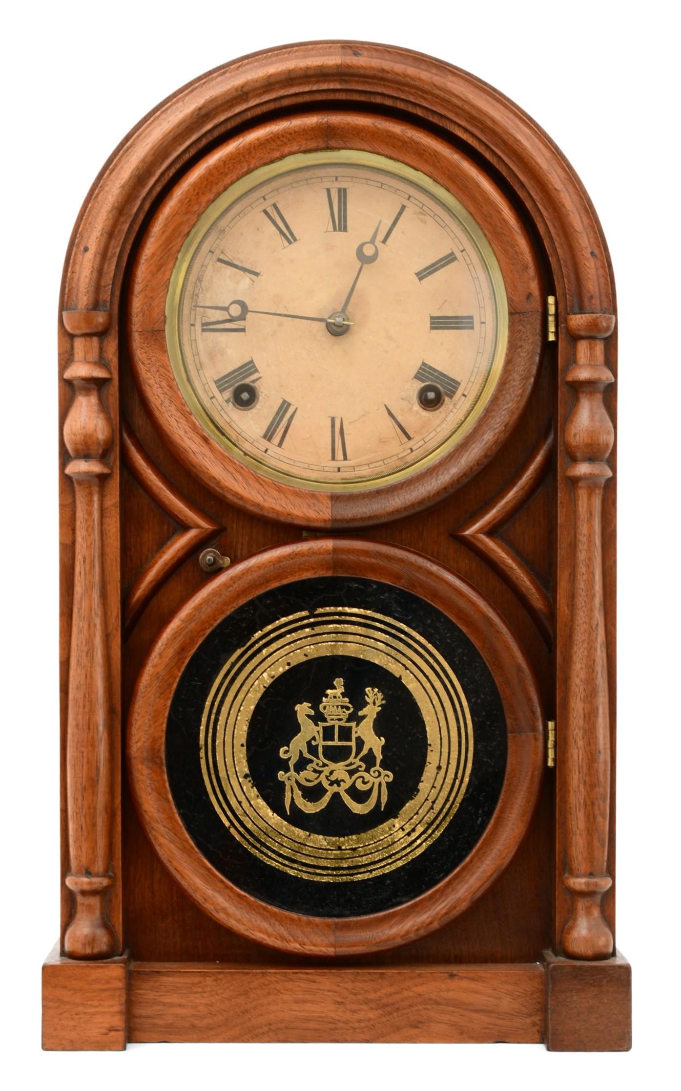 Atkins Clock Co. "Round Top" Mantel Clock (1 of 10)