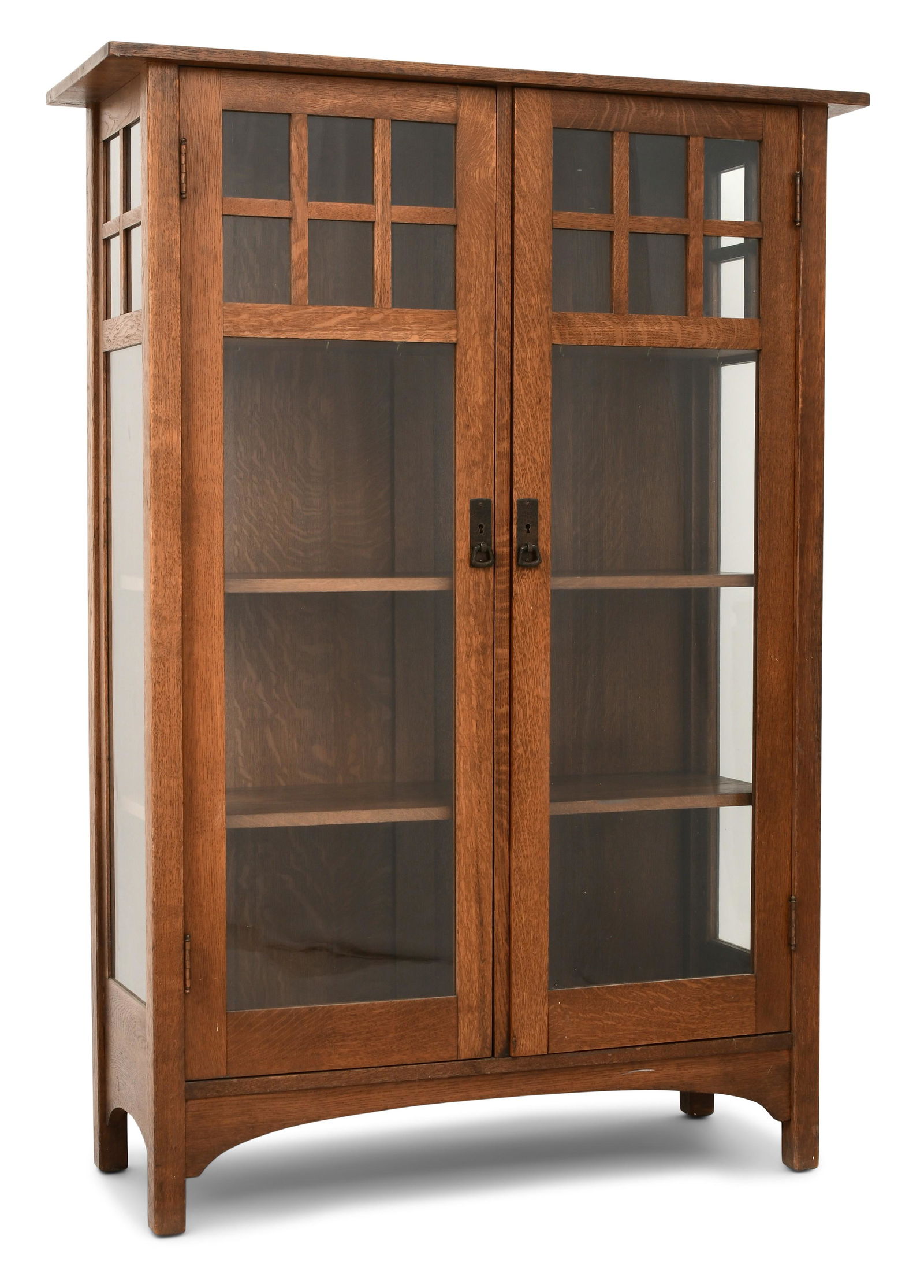 L. & J.G. Stickley Oak China Cabinet, No. 746 (1 of 6)