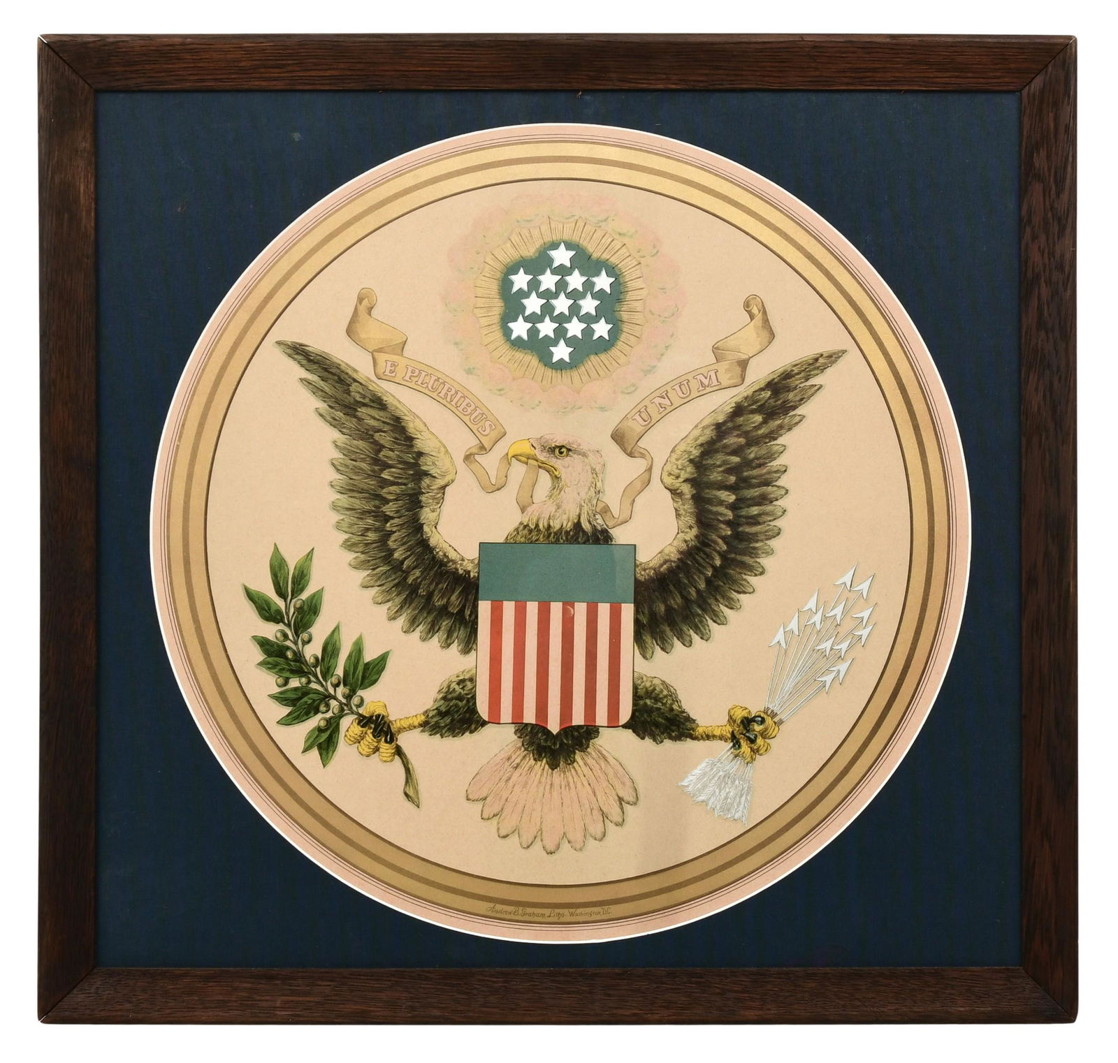 Andrew B. Graham, Great Seal of the United States, Lithograph (1 of 5)
