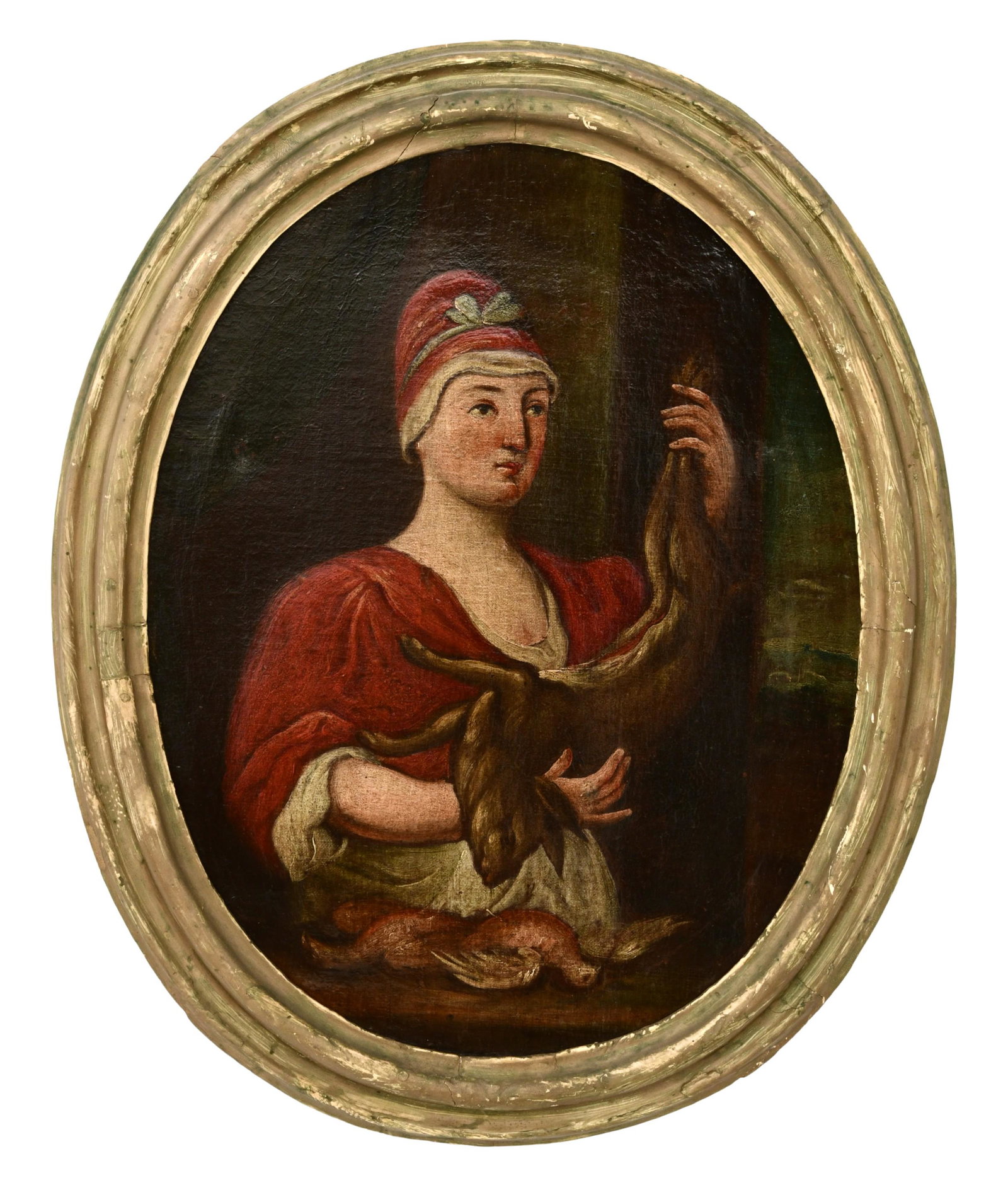 Early 19th Century Dutch Genre Scene, Oil on Canvas (1 of 5)