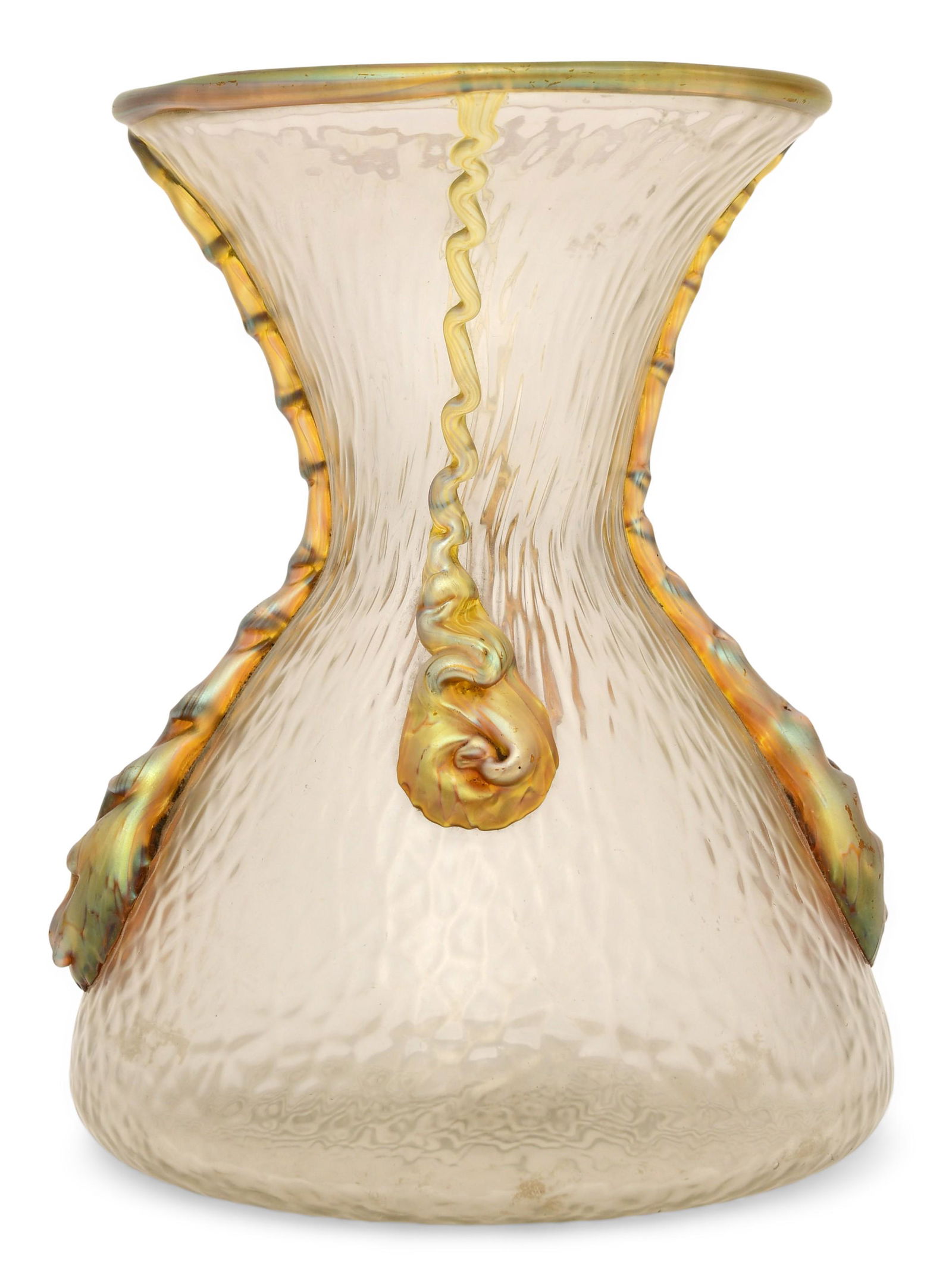 Austrian Iridescent Glass Vase (1 of 5)