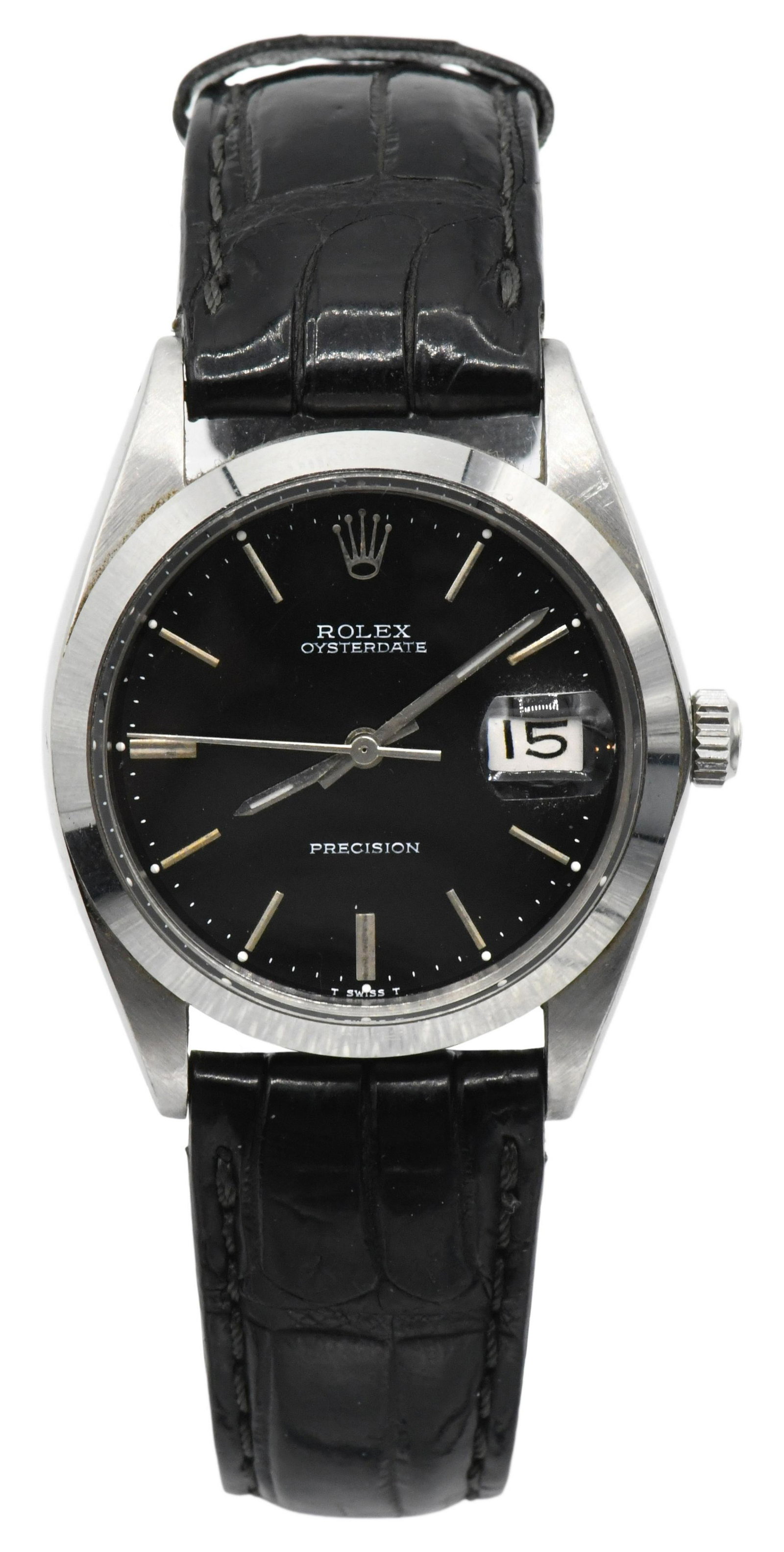 Rolex Oyster Date, Reference 6694, Stainless Steel Wristwatch, Circa 1969 (1 of 3)