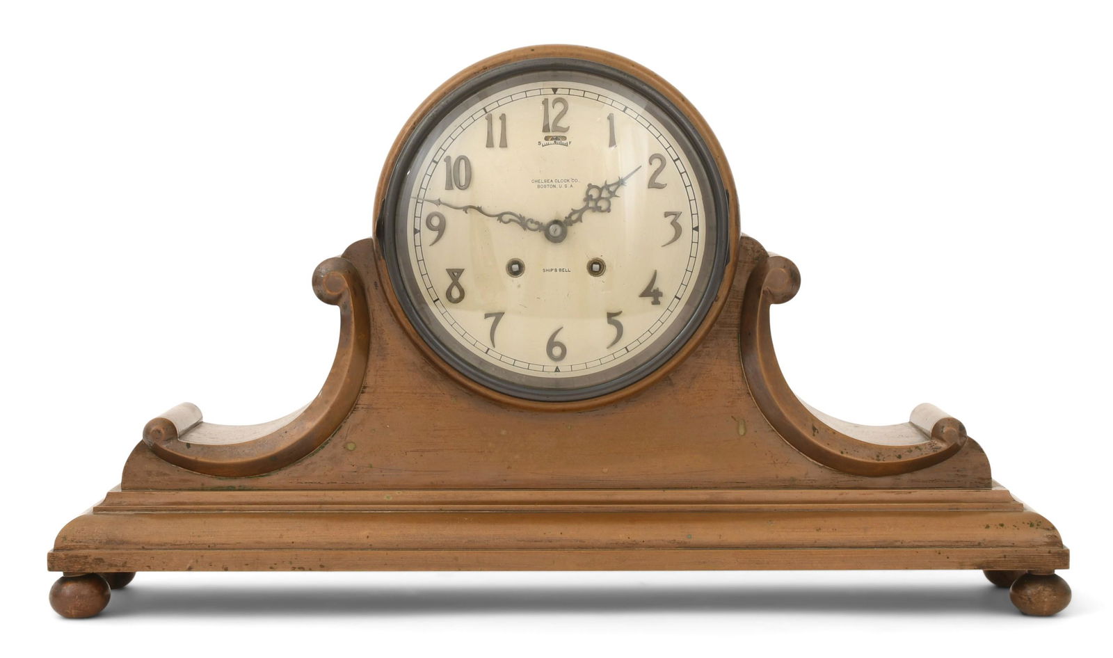 Chelsea Clock Co. "Tambour No. 5" Special Dial Ship's Bell Clock (1 of 8)