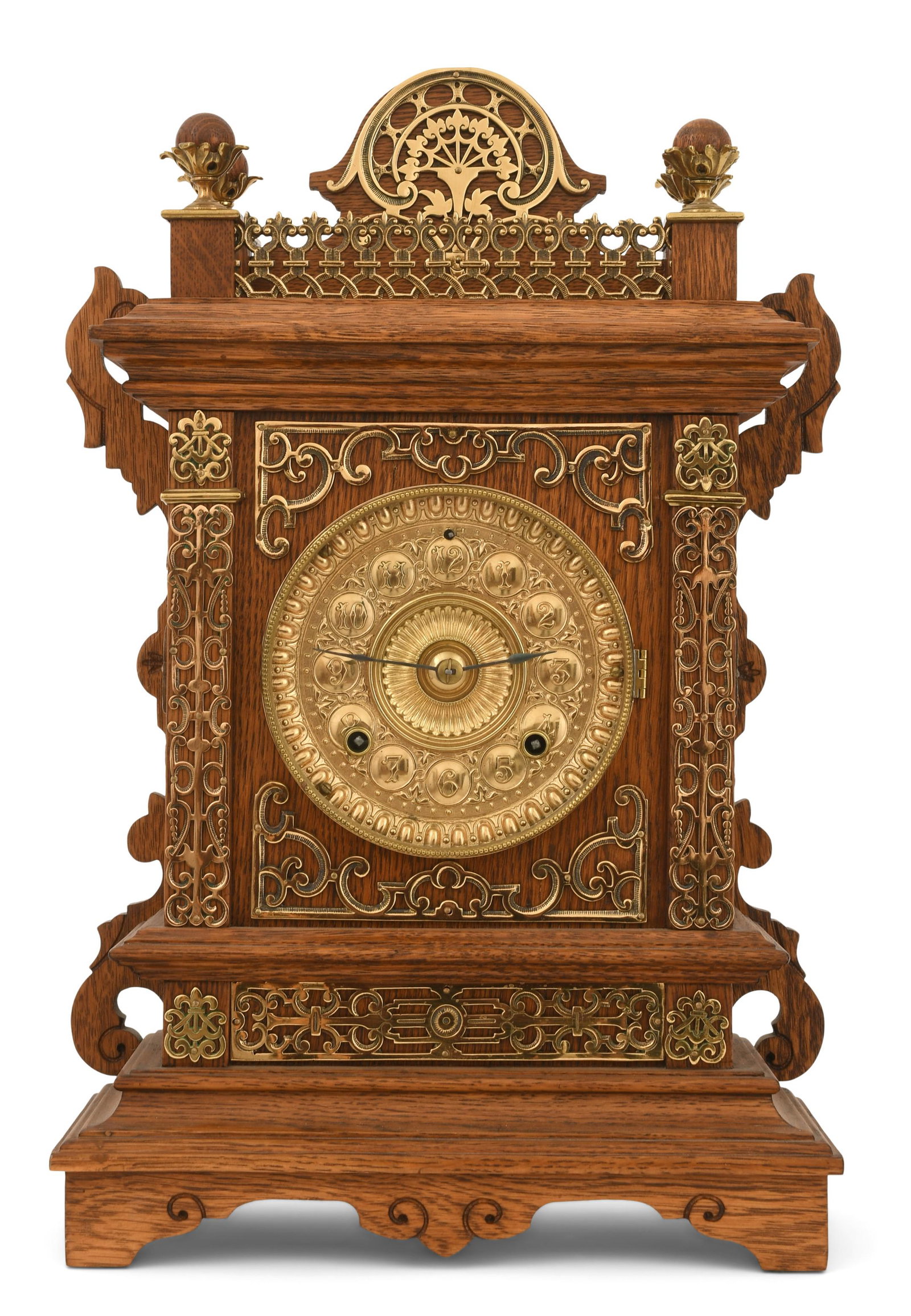 Ansonia Clock Co. "Cabinet F" Mantel Clock (1 of 7)