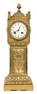 French Gilt Brass Tower-Form Mantel Clock