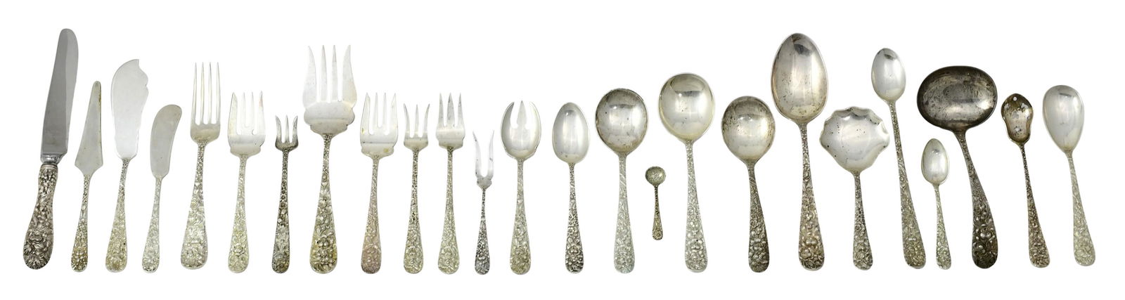 Stieff Sterling Silver 133-Piece Flatware Set (1 of 7)