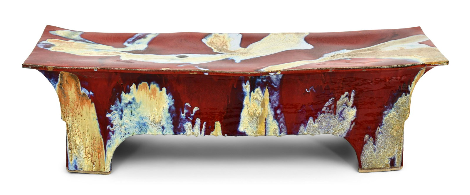 Eric O'Leary (American, b. 1949), Ceramic Bench (1 of 4)