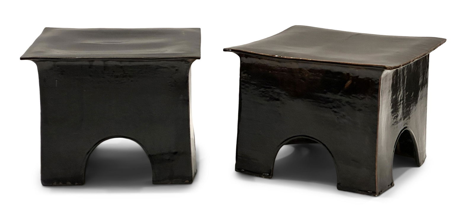Eric O'Leary (American, b. 1949), Pair of Garden Seats (1 of 5)