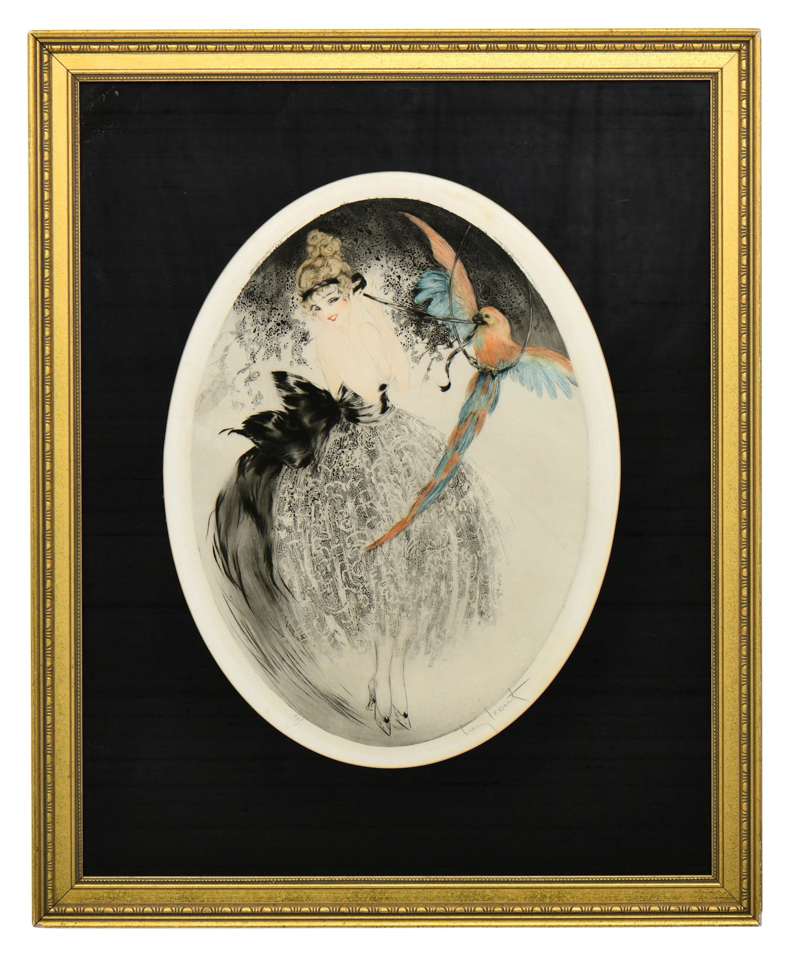 Louis Icart (French, 1888-1950), "Untied Ribbon" (1922) (1 of 5)