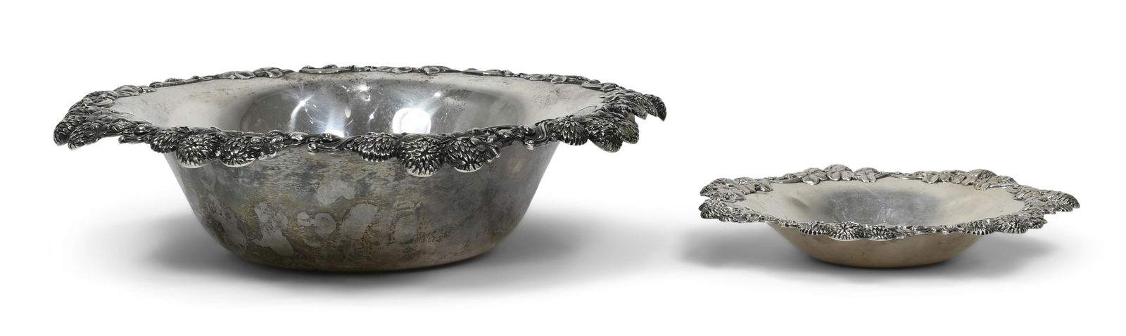 Two Tiffany & Co. Sterling Silver "Clover Blossom" Bowls (1 of 6)